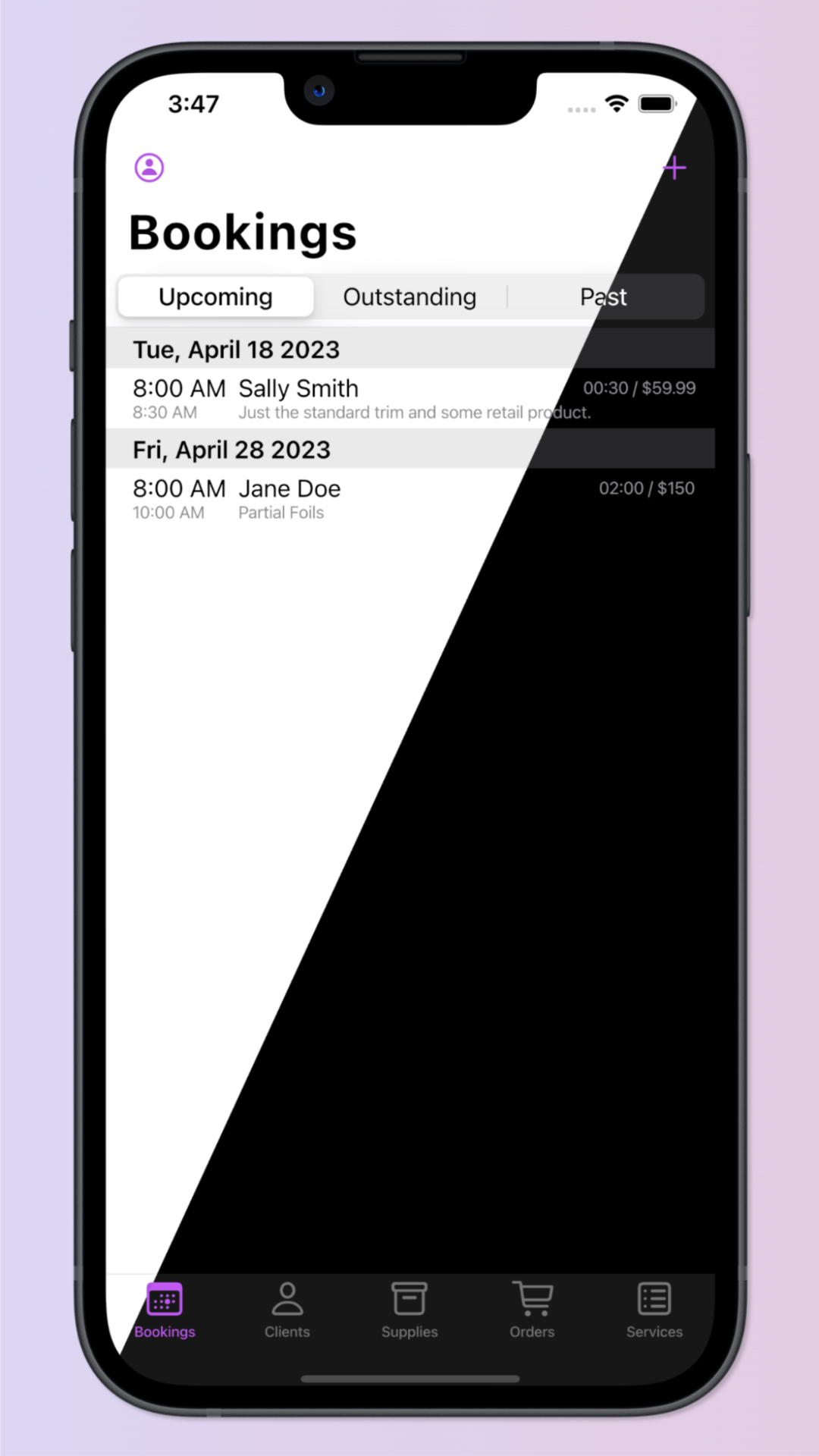 Salon Formulator screenshot