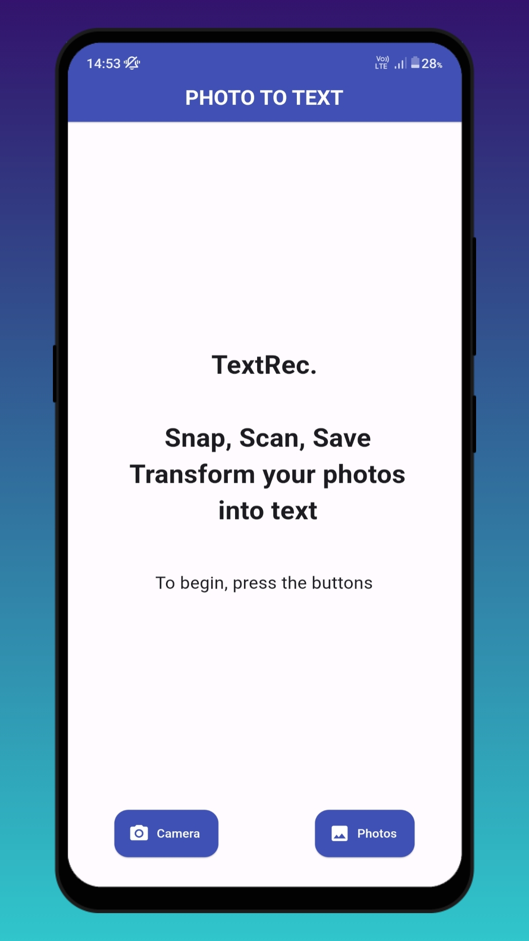 Img & Photo to Text - TextRec. screenshot