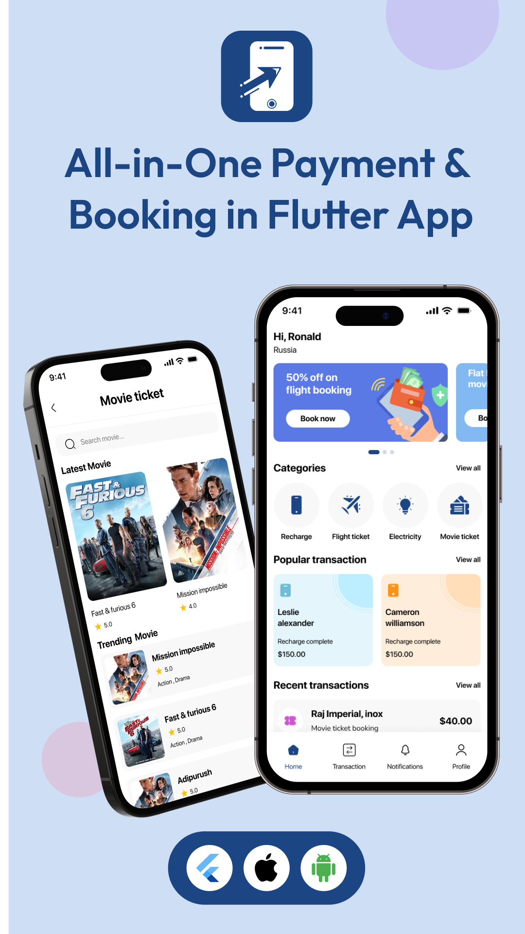RechargeHub Template screenshot