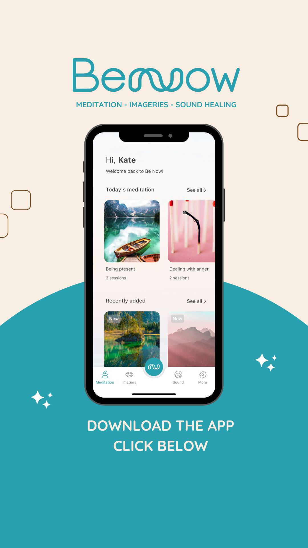 Be Now: Meditation & Imagery screenshot