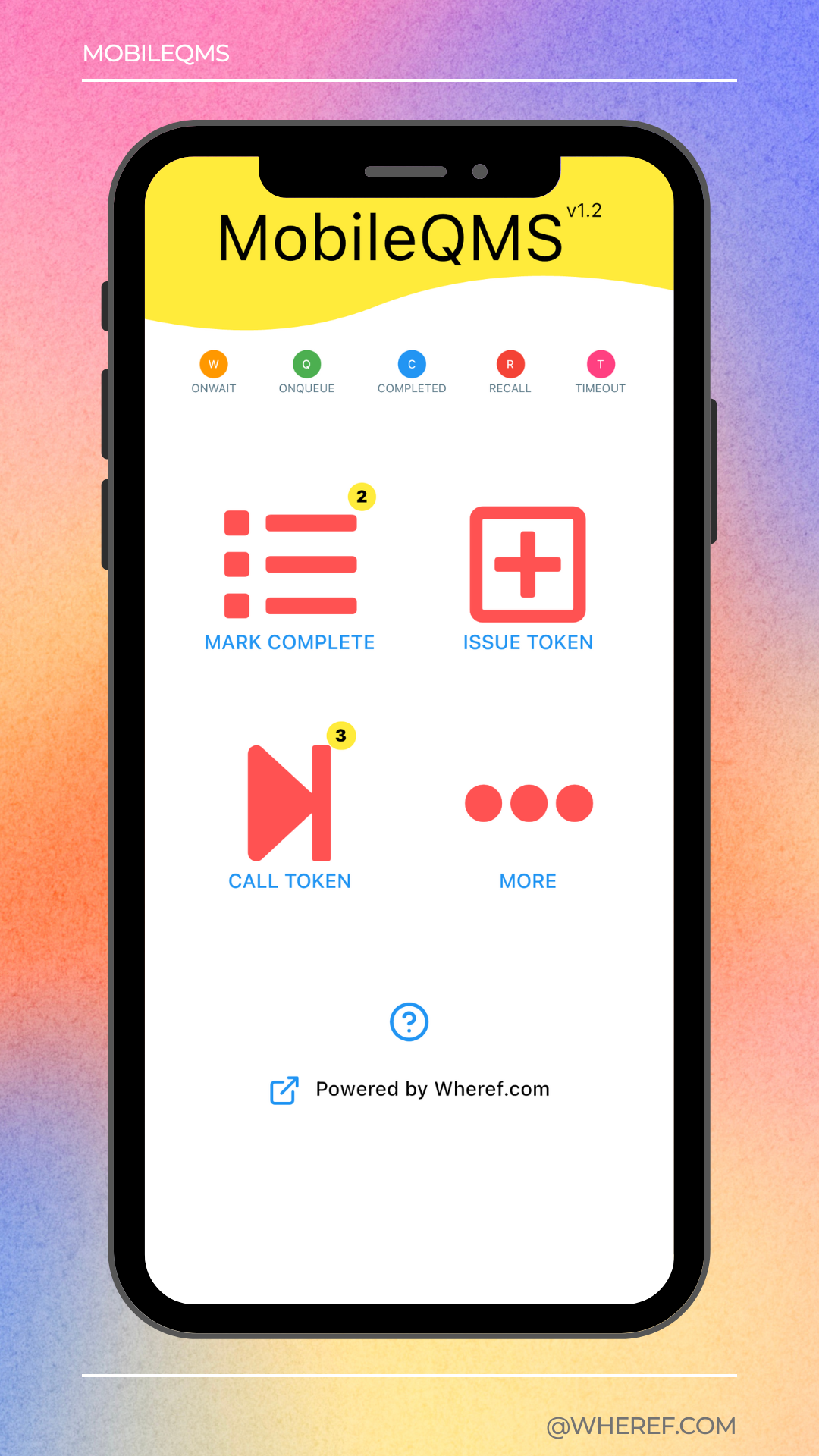 mobileQMS screenshot