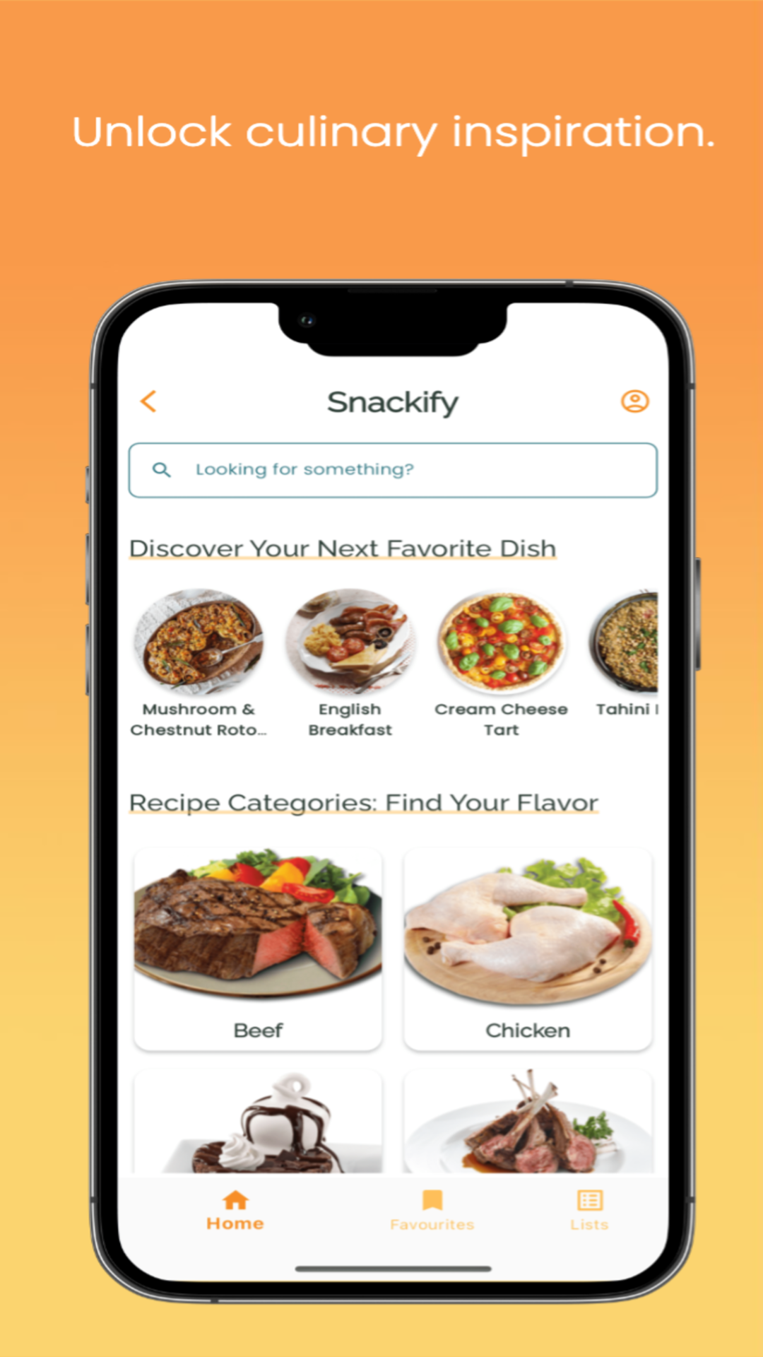 Snackify screenshot