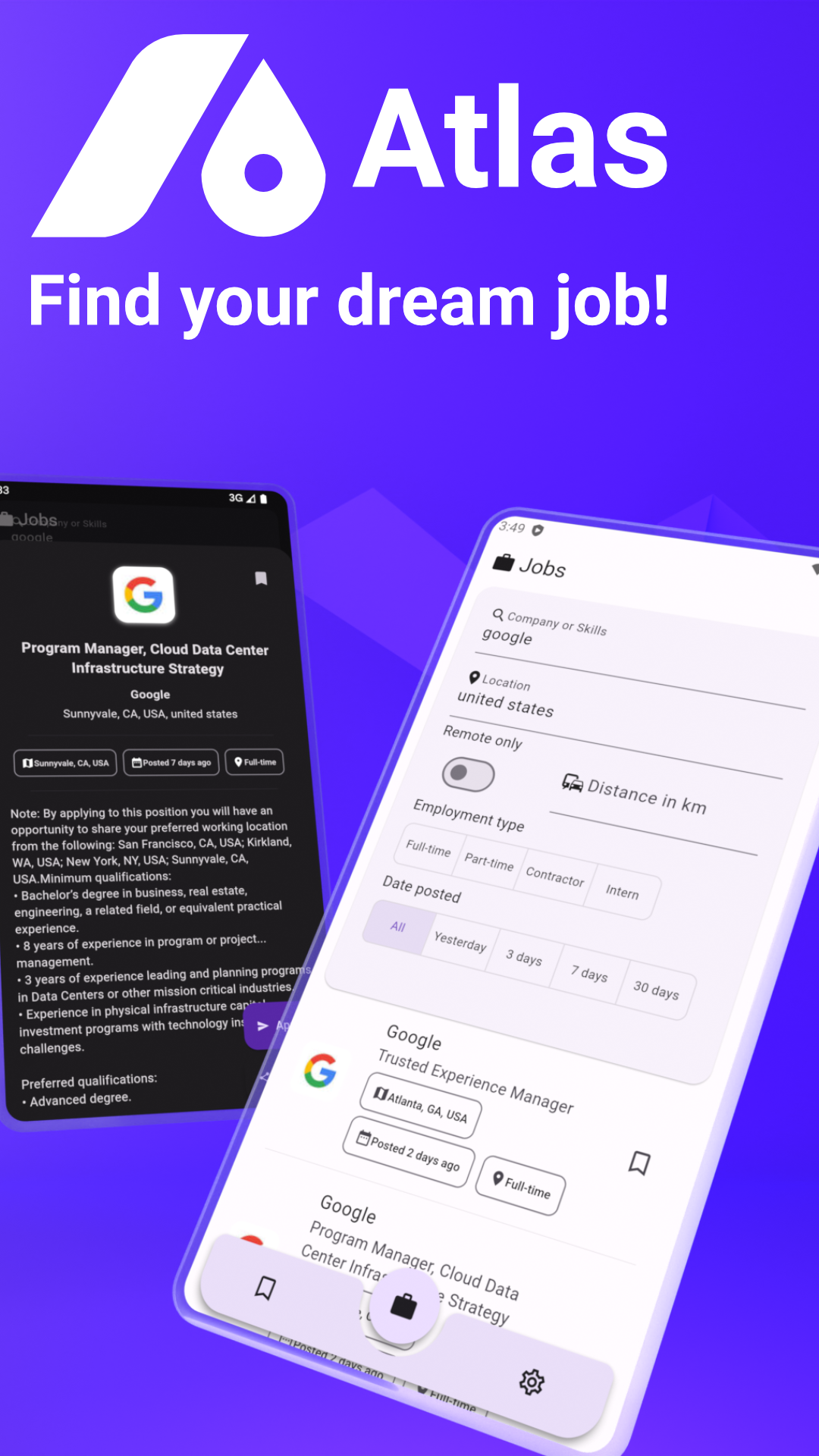 Atlas - Job Portal screenshot