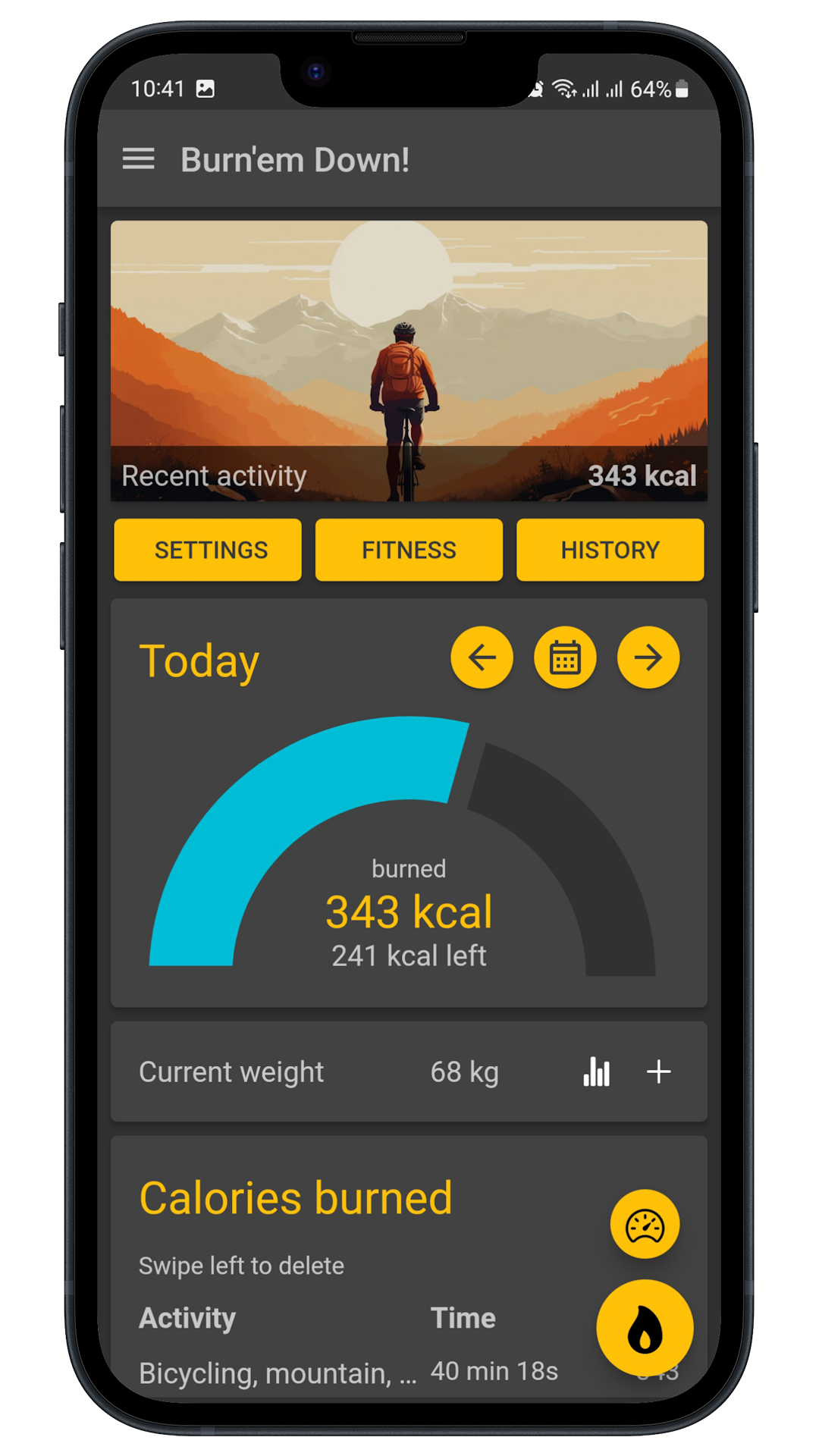 Burn Calories & Weight Loss screenshot