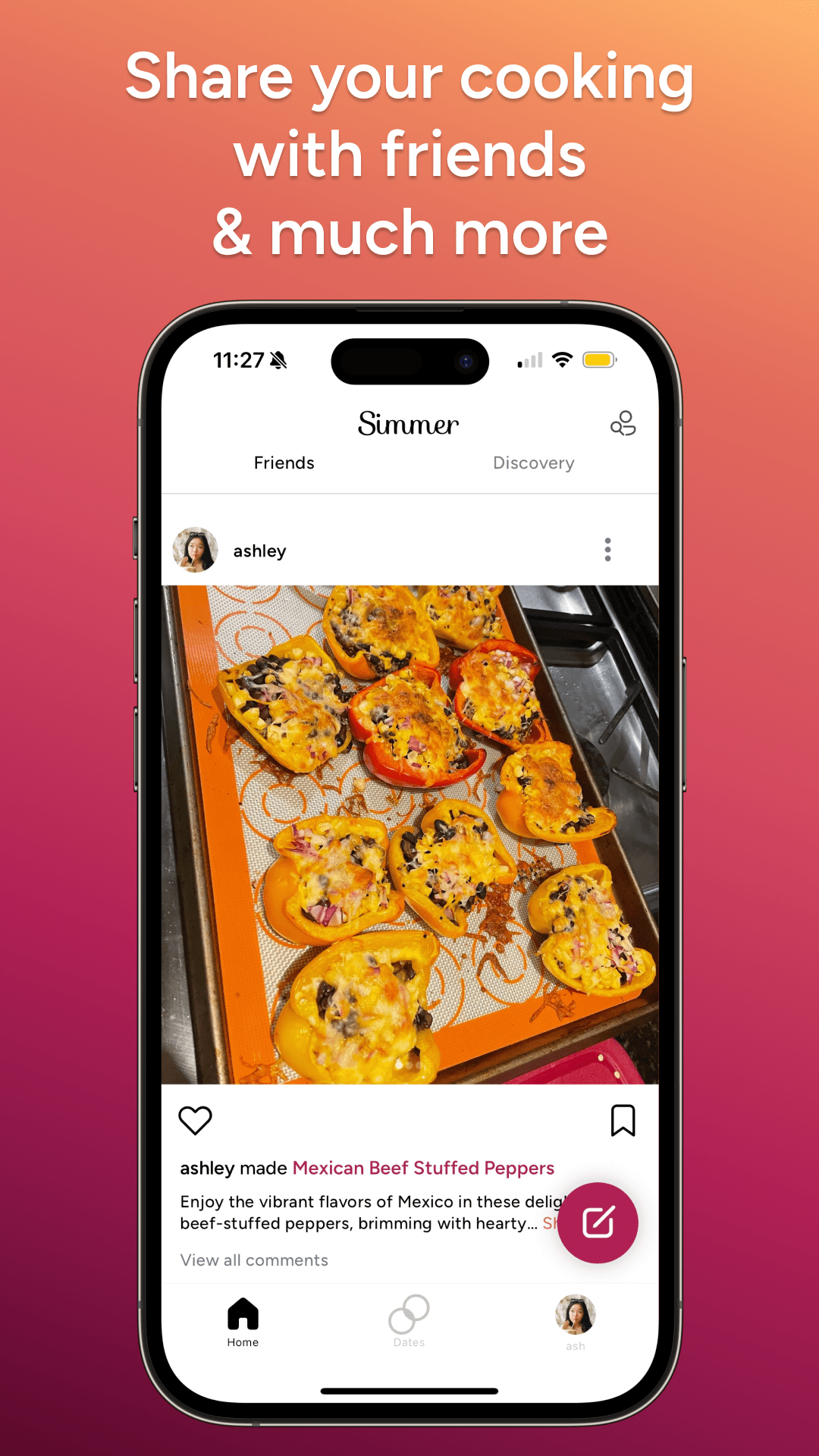 Simmer screenshot