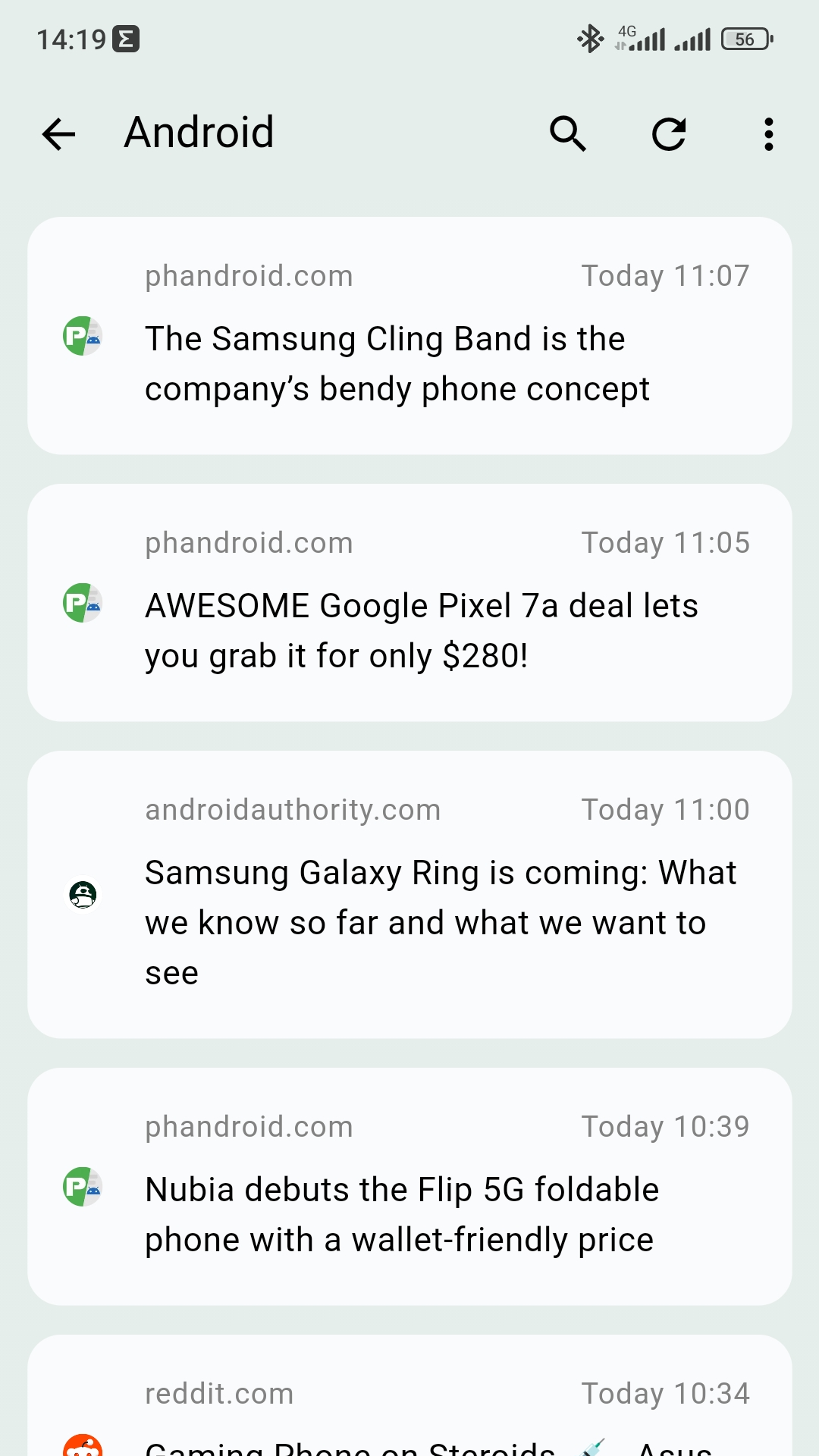 Aggregator News - RSS Reader screenshot