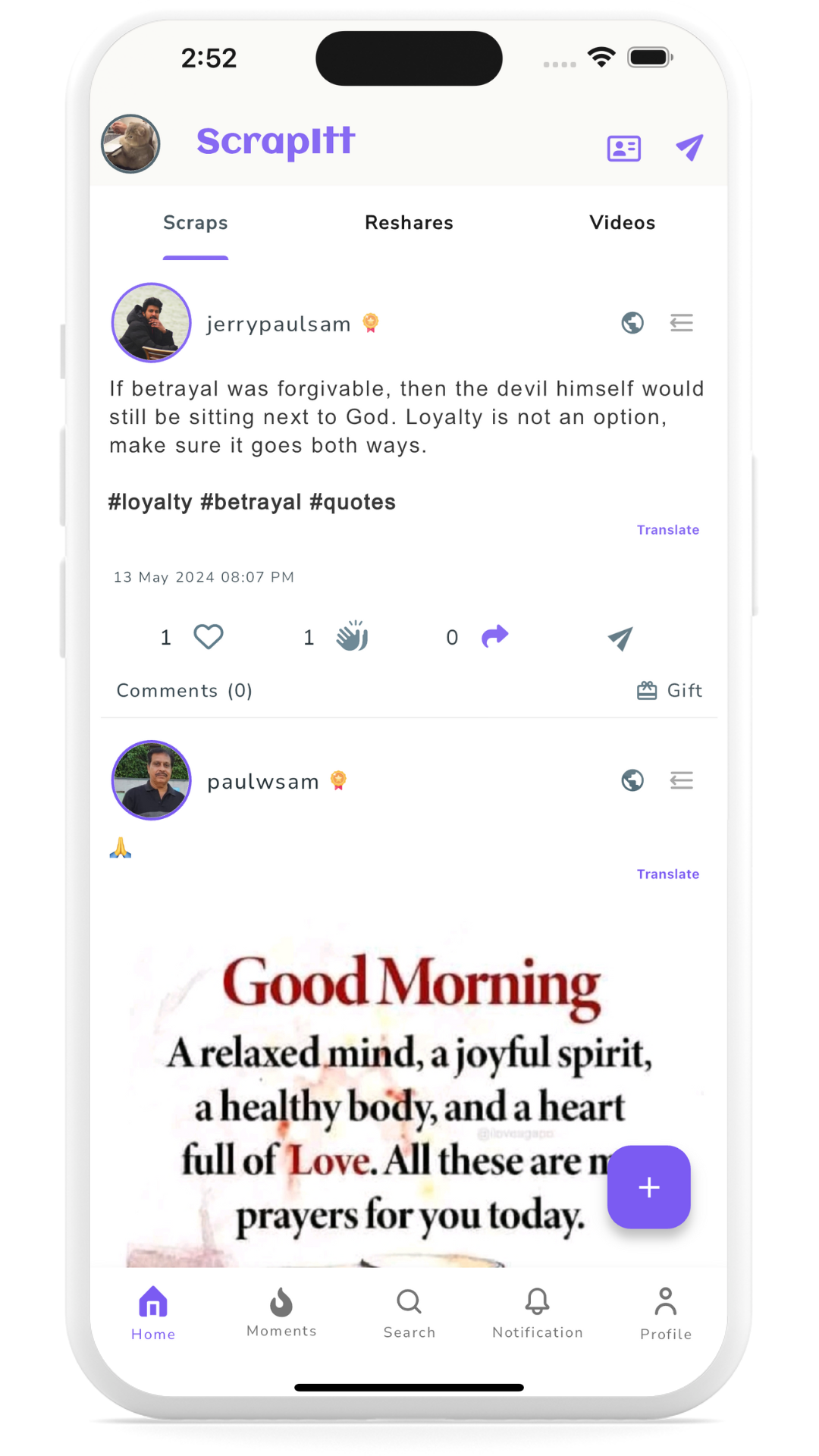 ScrapItt: Social Media screenshot