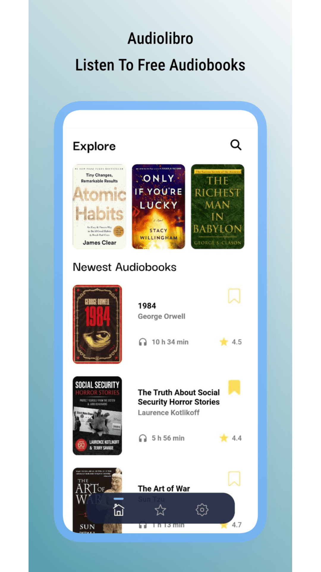 Audio Libro screenshot