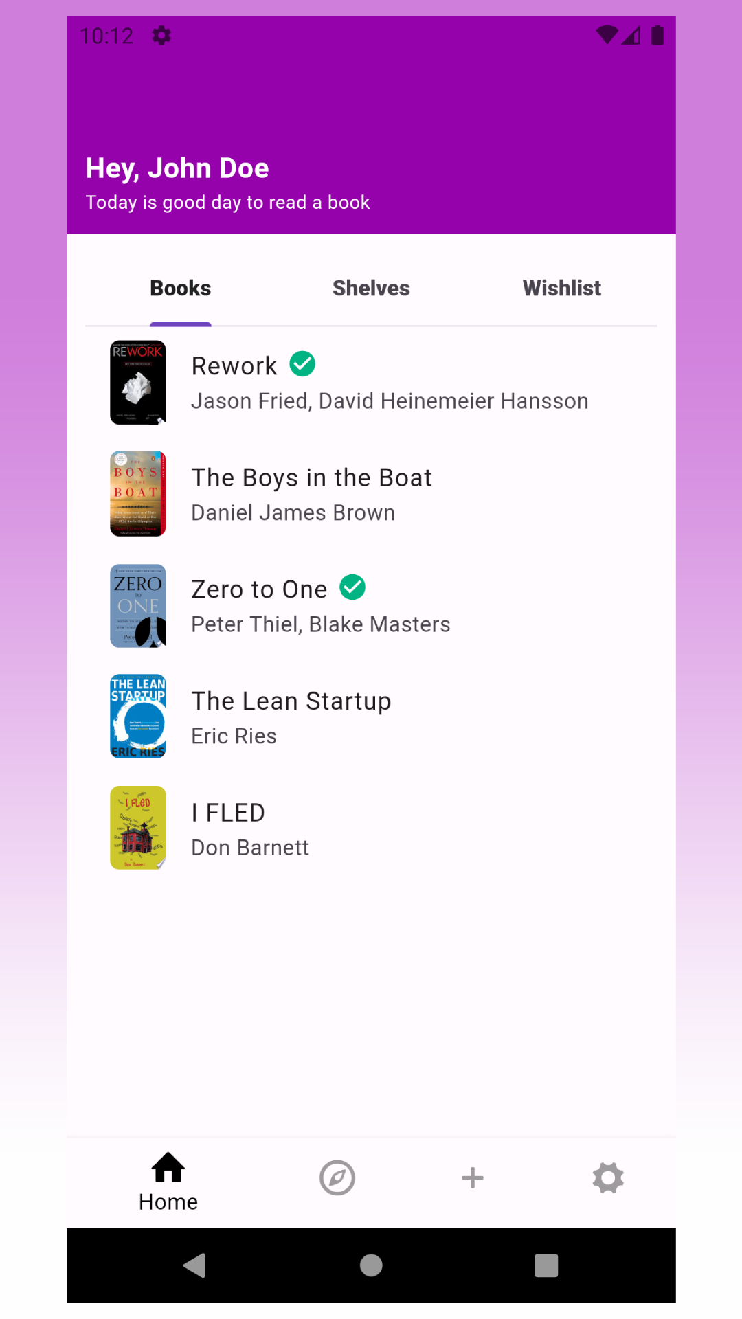 BooksterApp screenshot