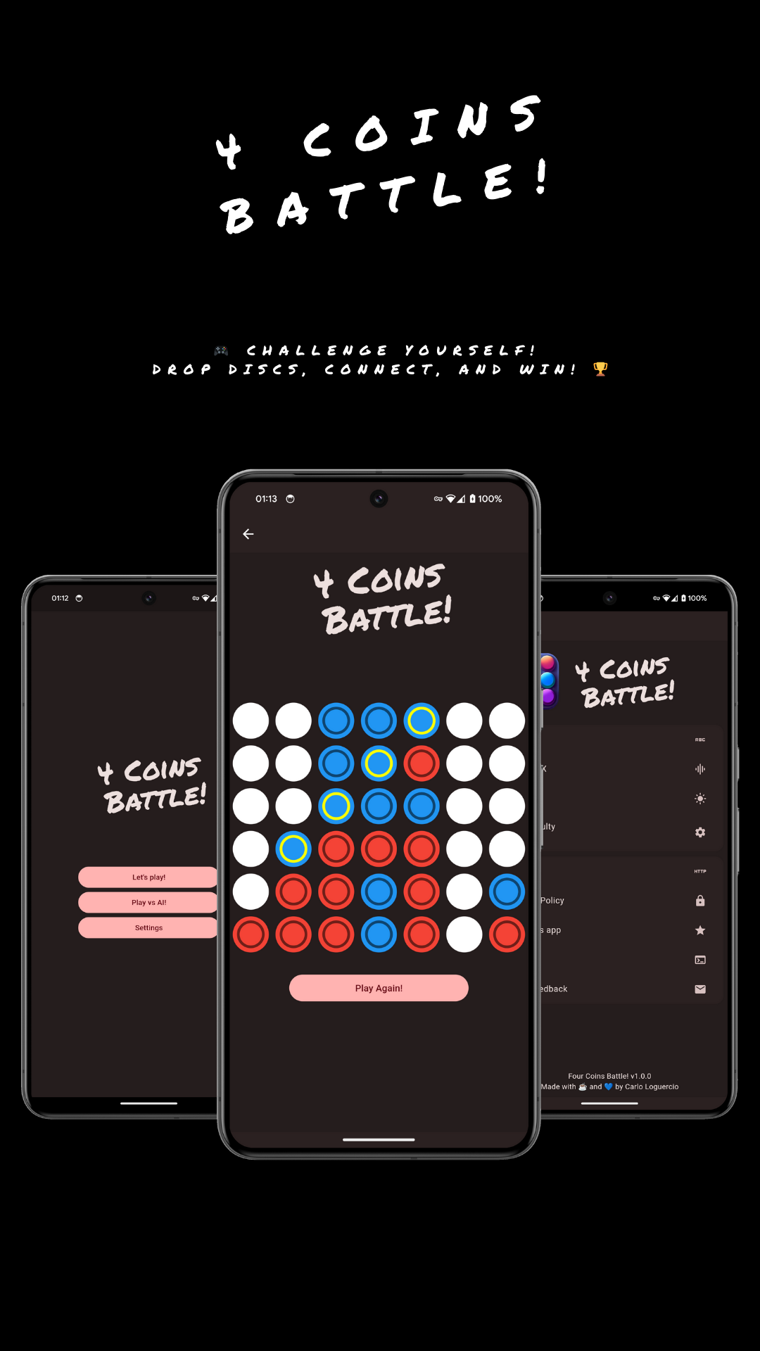 Four Coins Battle screenshot
