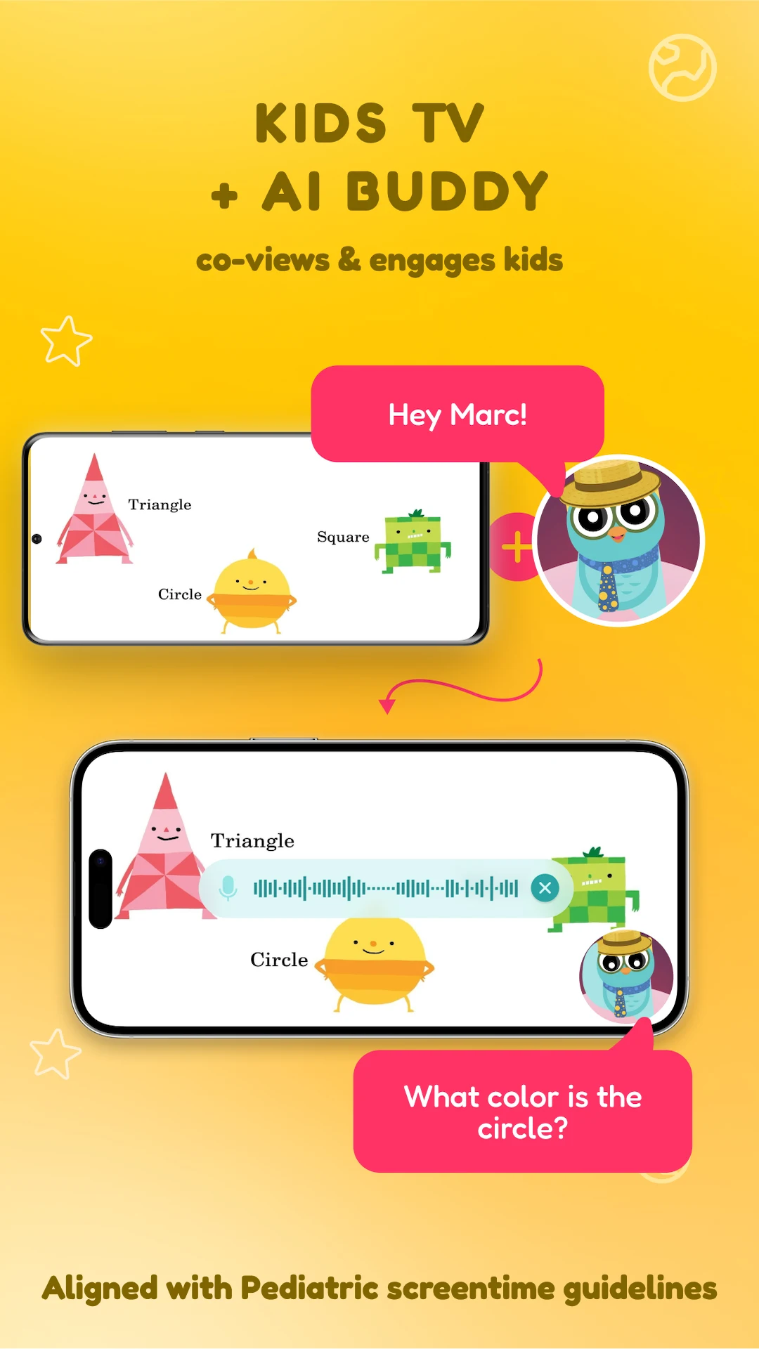 Kidzovo: Kids TV with AI Buddy screenshot