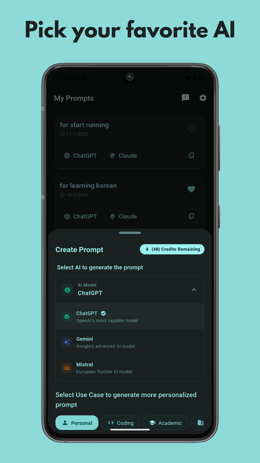 Promptay screenshot