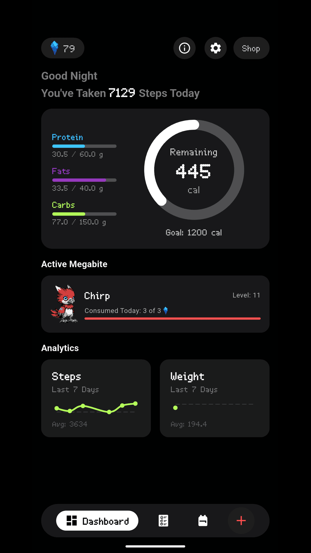 Megabites screenshot
