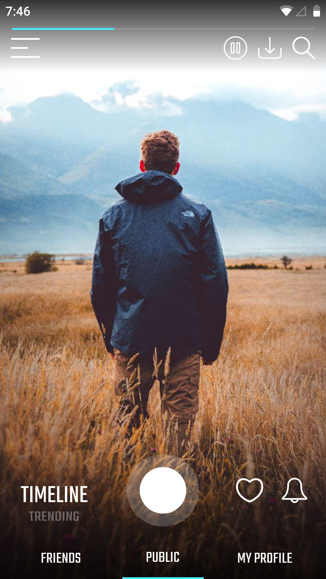 Swipy App - Your life in a story screenshot