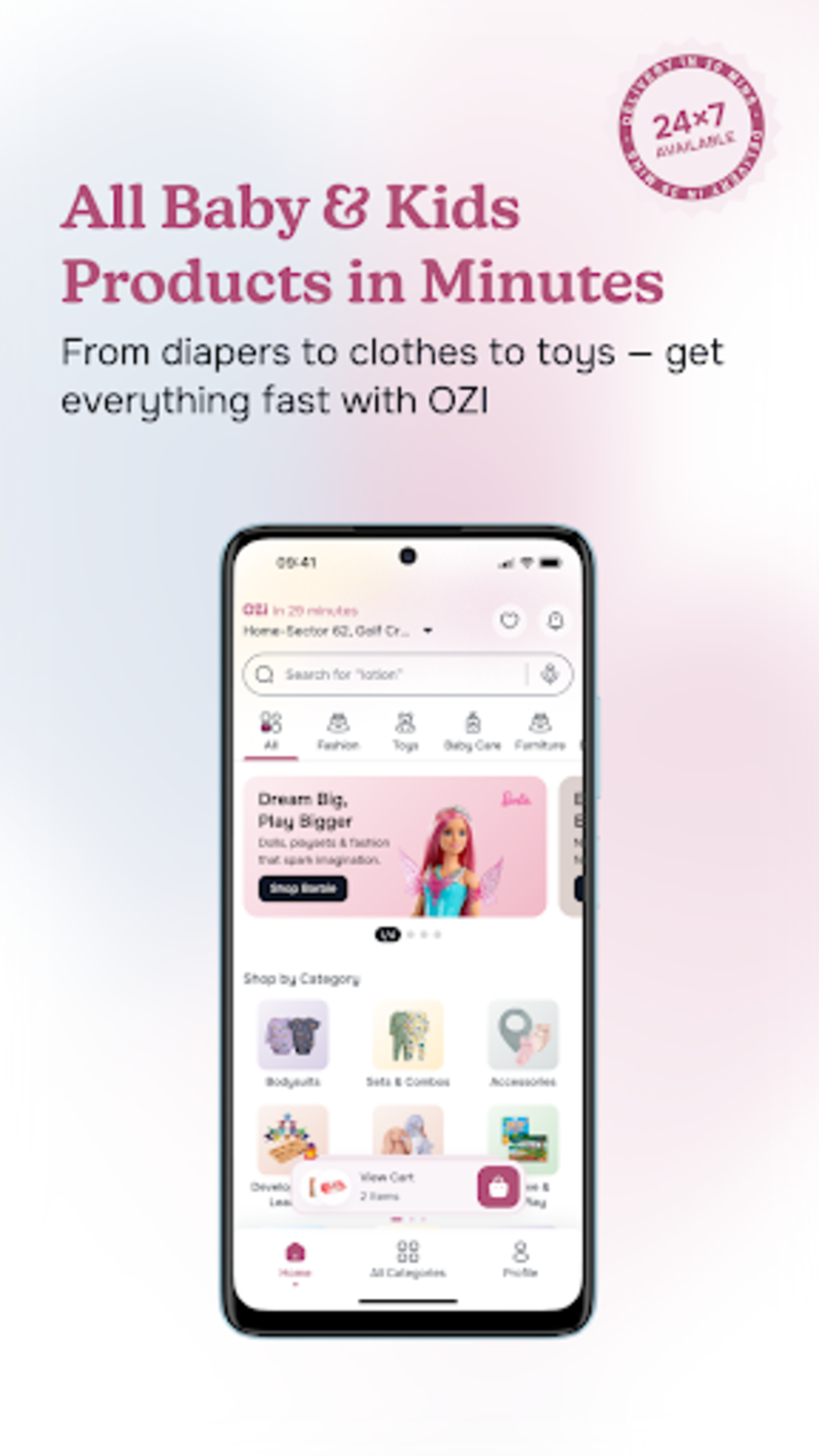 OZi: Fast. Trusted. For Kids. screenshot