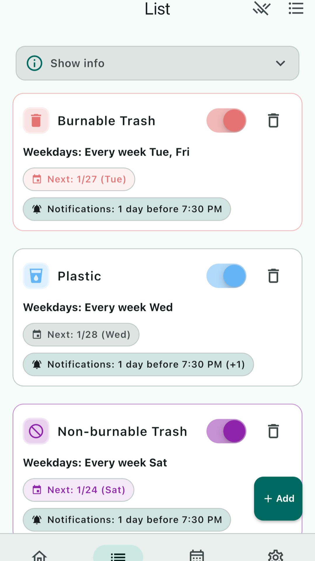 DingDong Trash - Bin Day screenshot