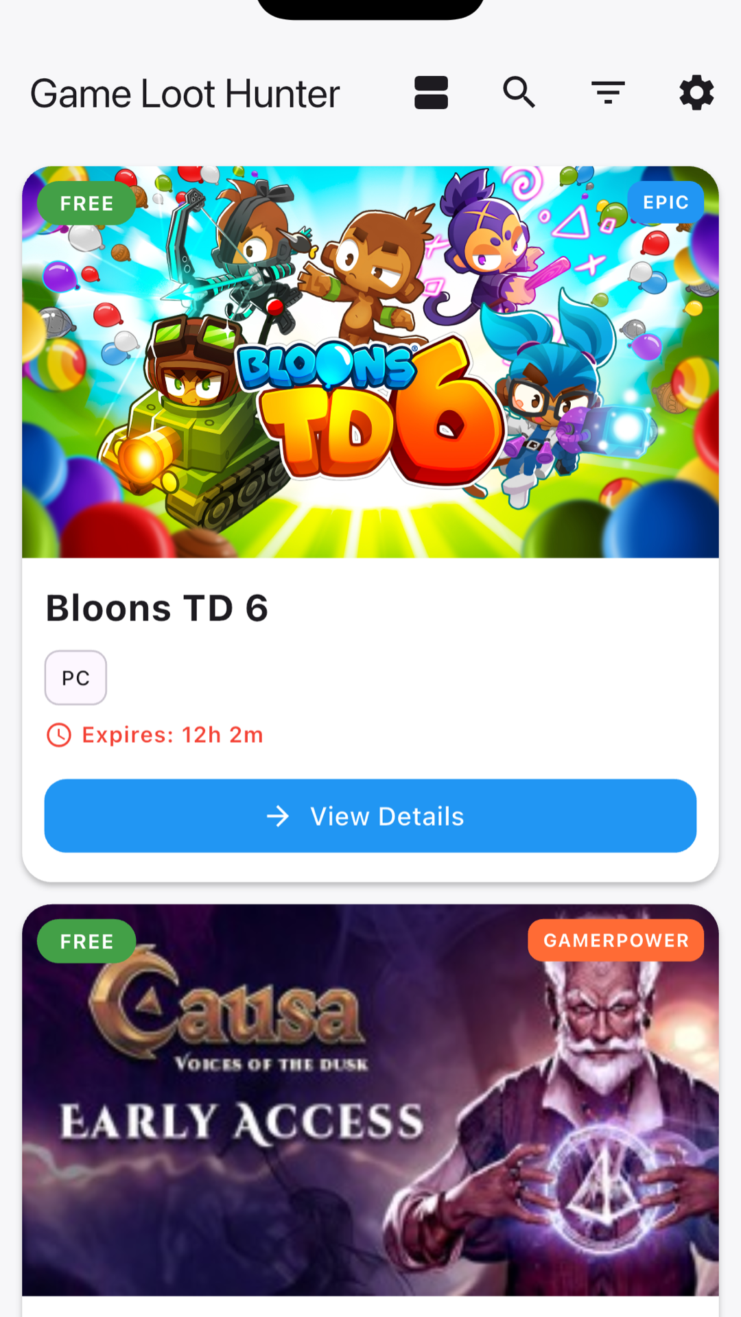 Game Loot Hunter screenshot