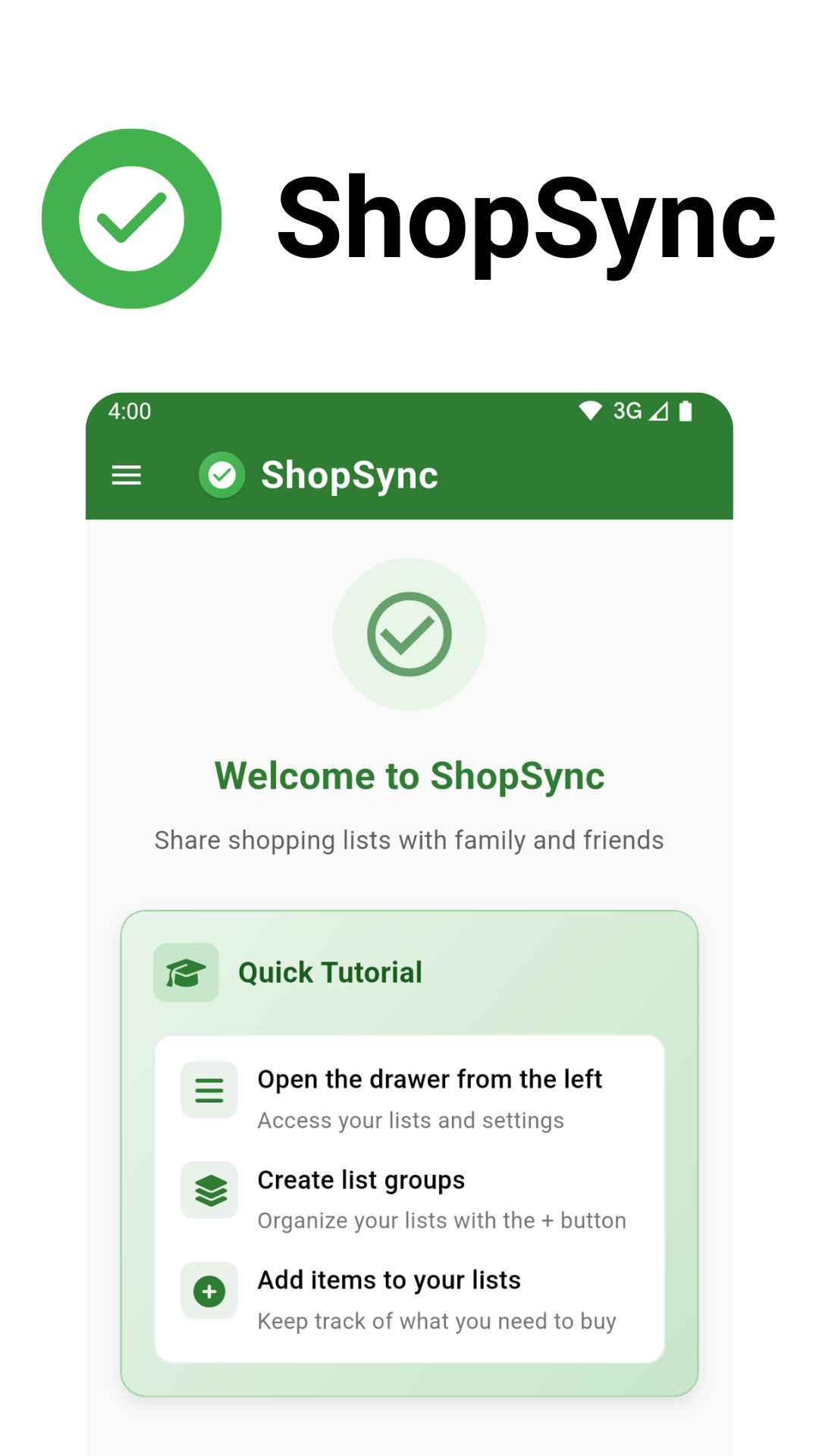 ShopSync screenshot