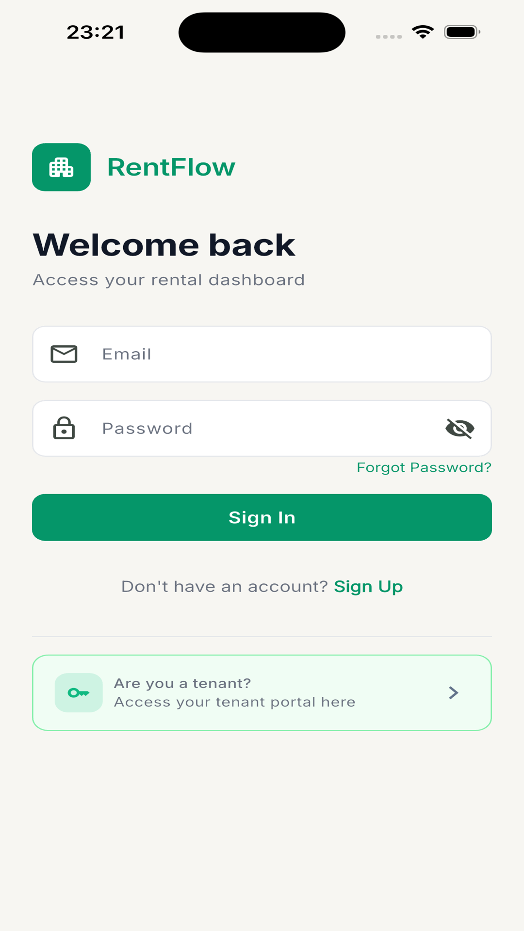RentFlow screenshot