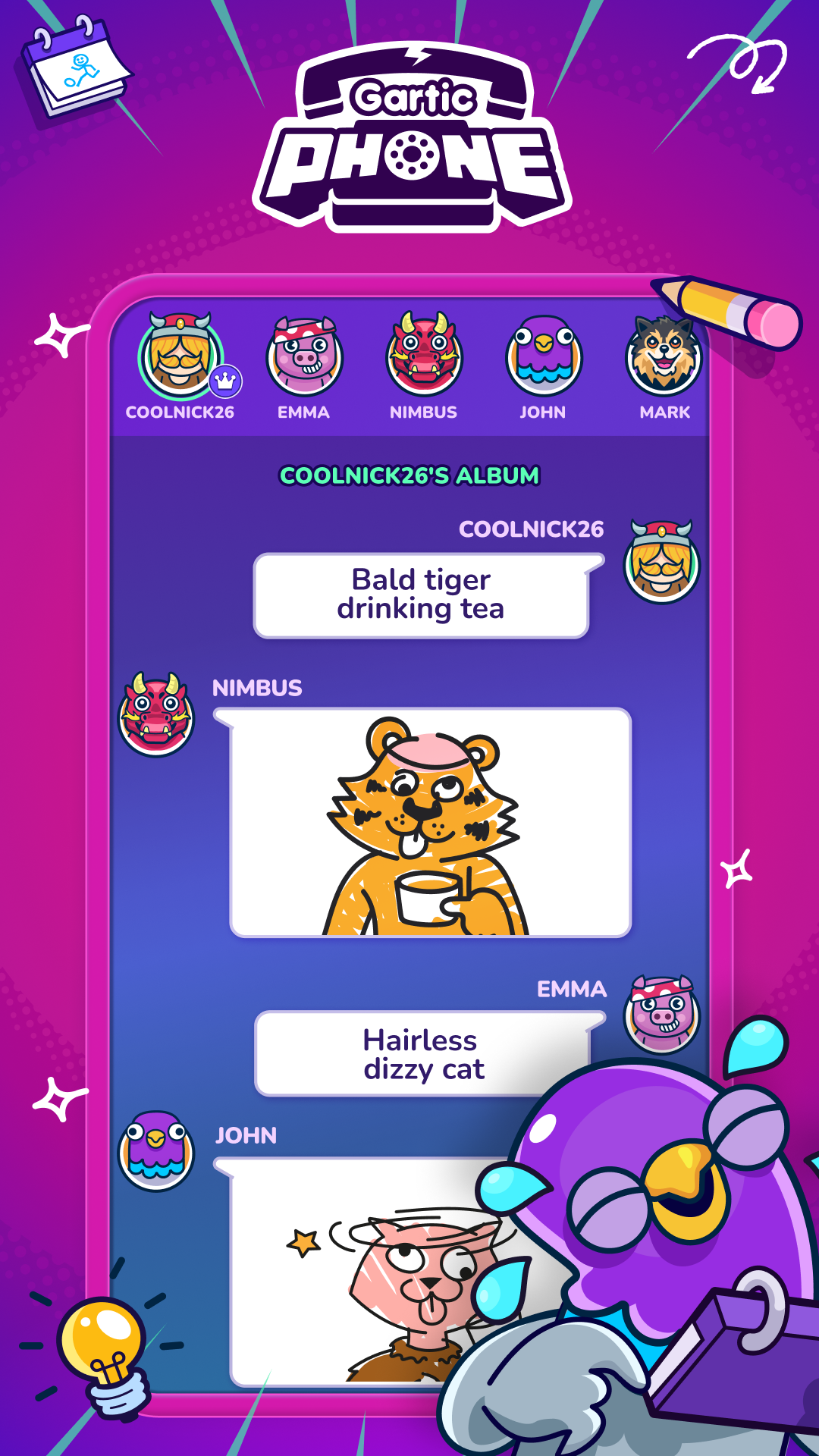 Gartic Phone screenshot