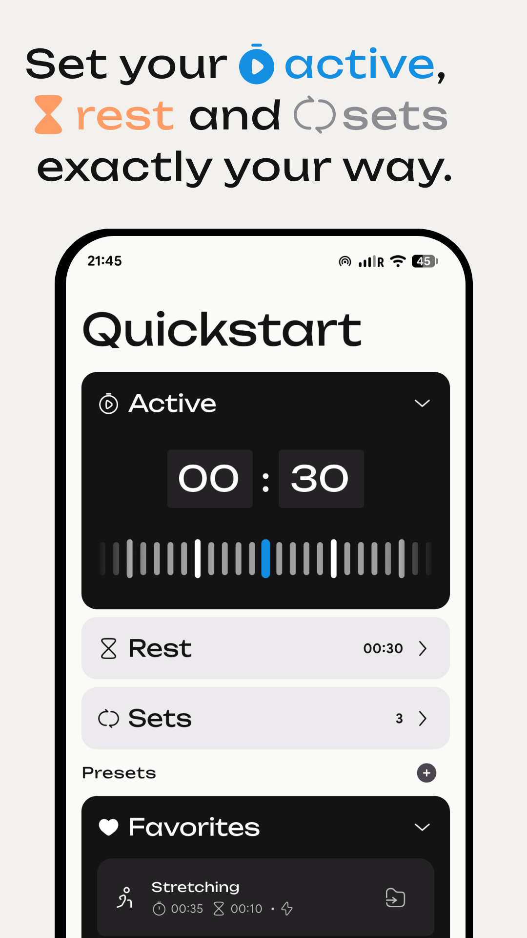 Loop: Interval Timer screenshot