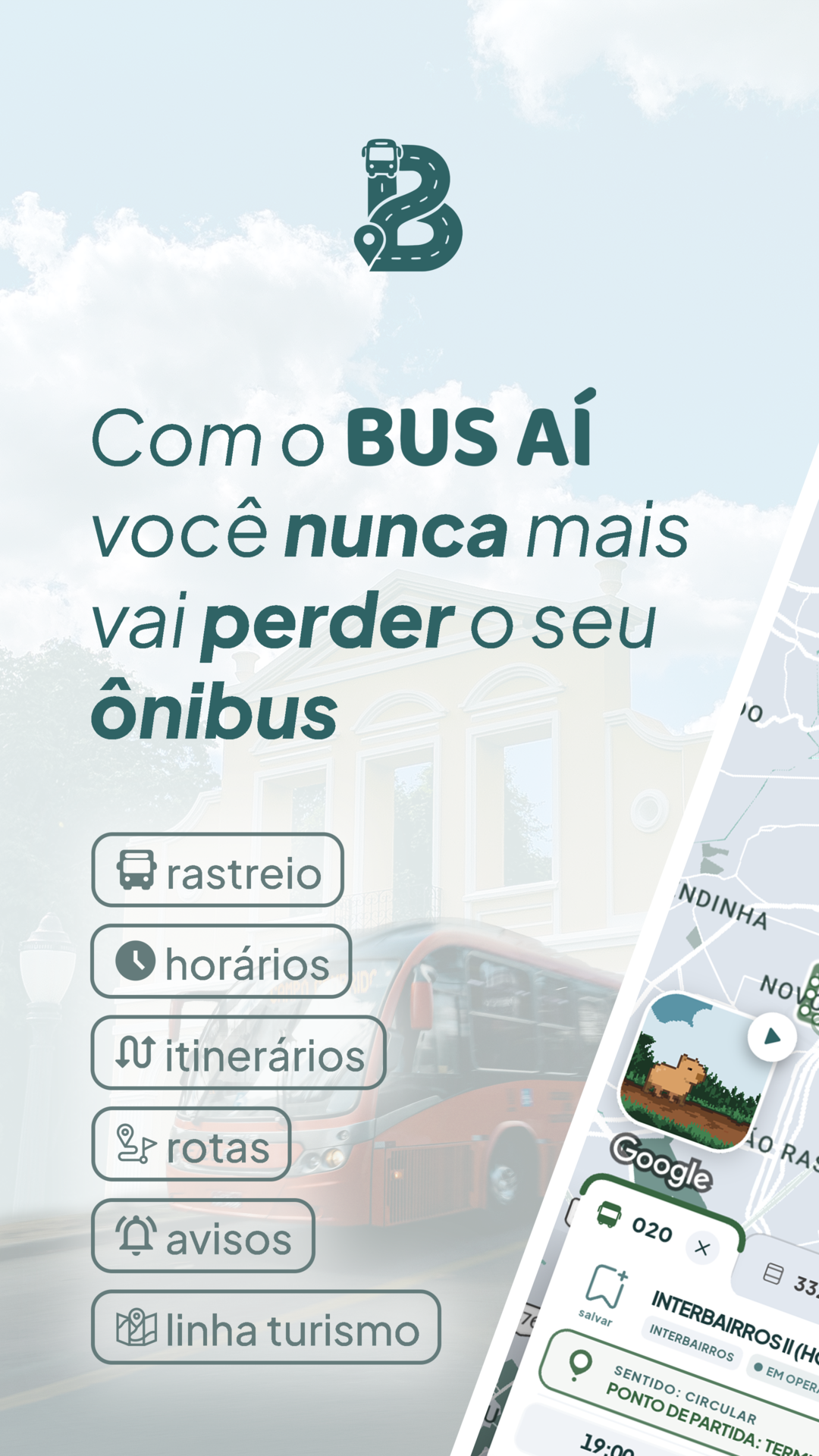 BusAí: Ônibus Curitiba URBS screenshot