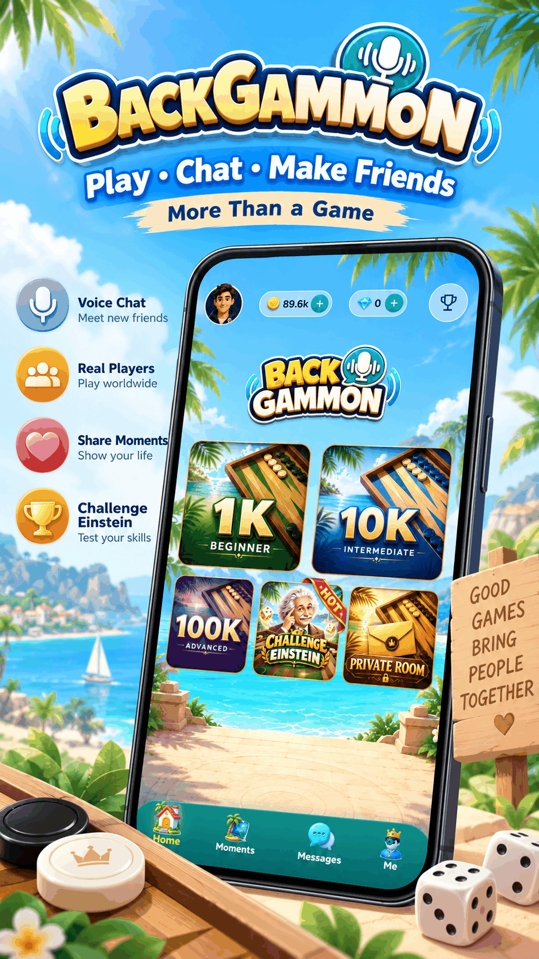 Backgammon Online screenshot