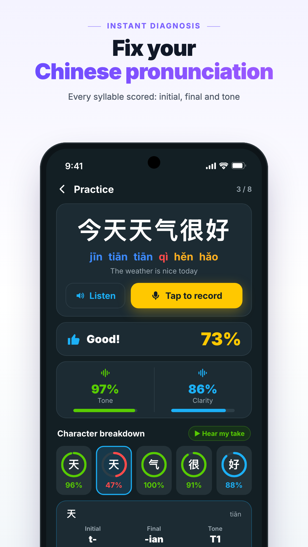 TonePerfect screenshot