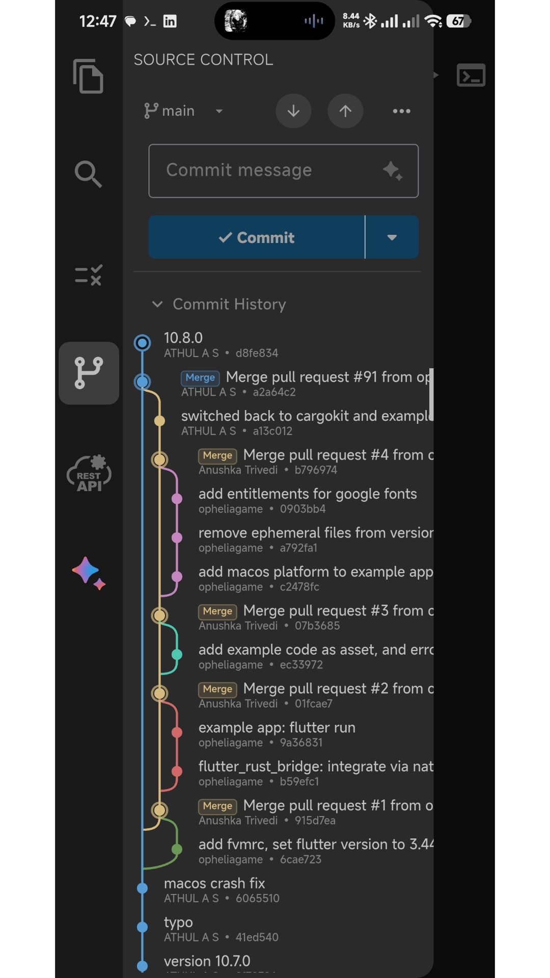 Roxum IDE screenshot 4