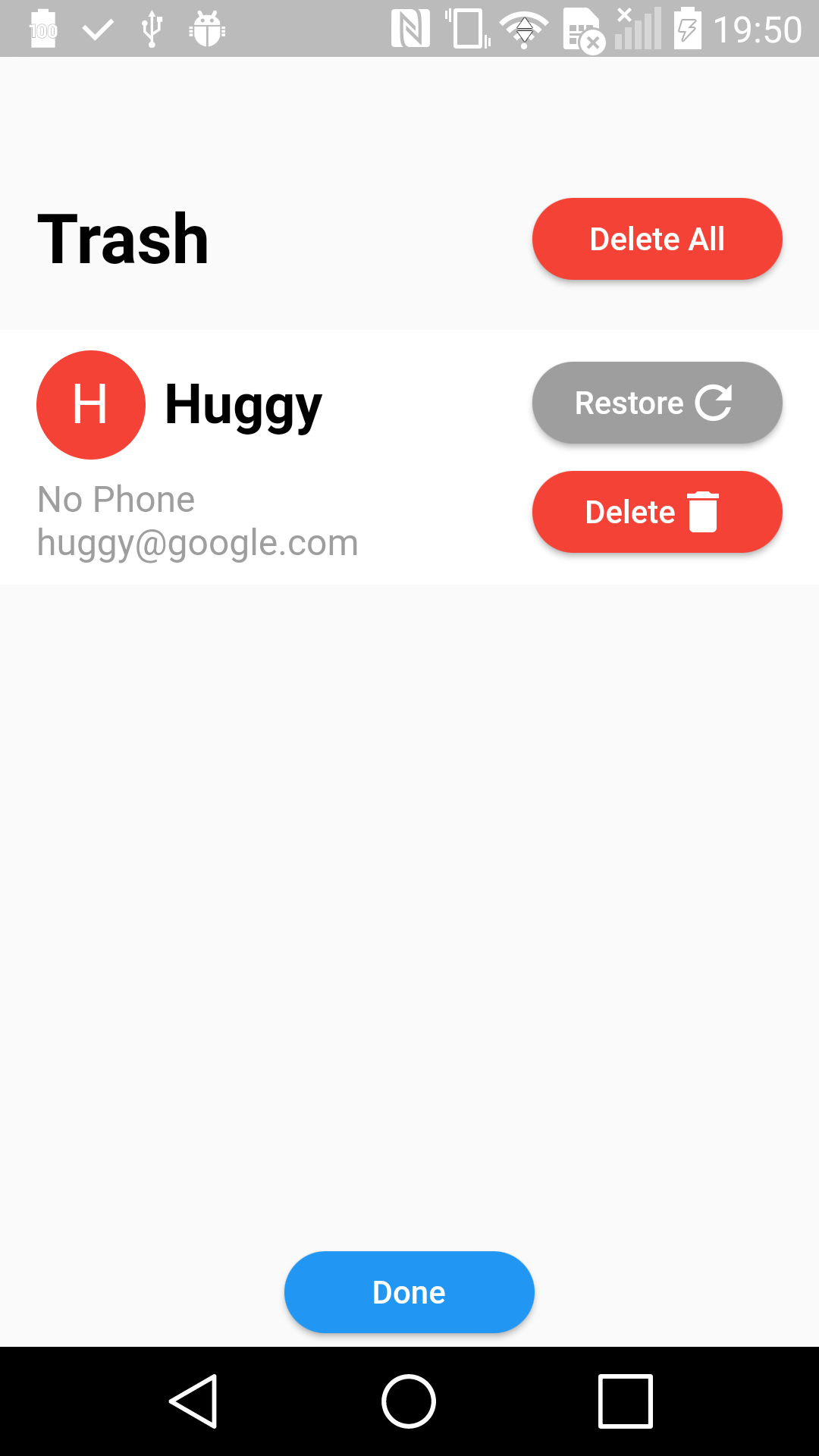 Cinder - Clean Your Contacts screenshot 4