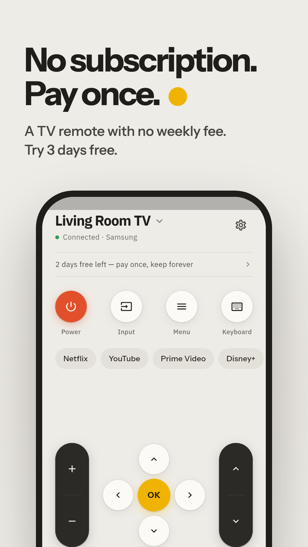Channel Clicker - TV Remote screenshot