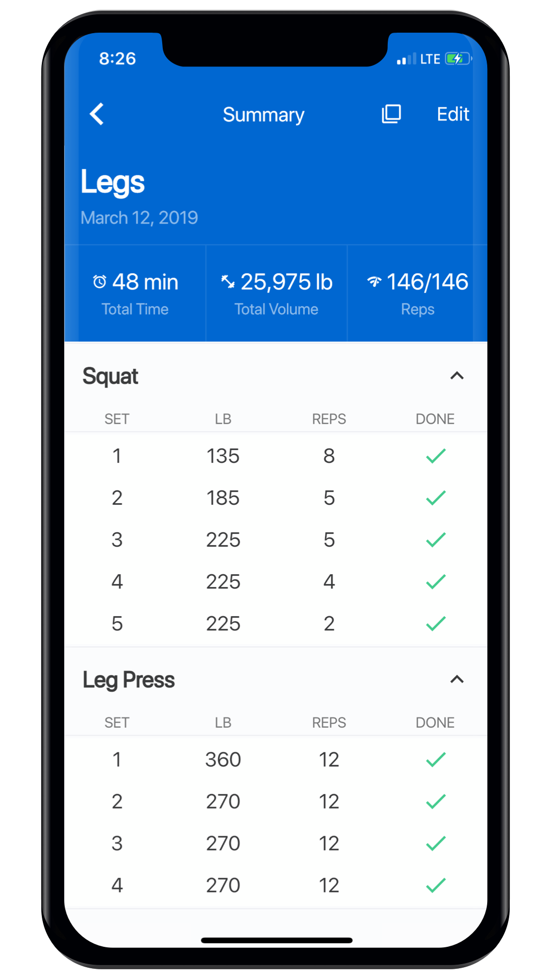 JustLift screenshot
