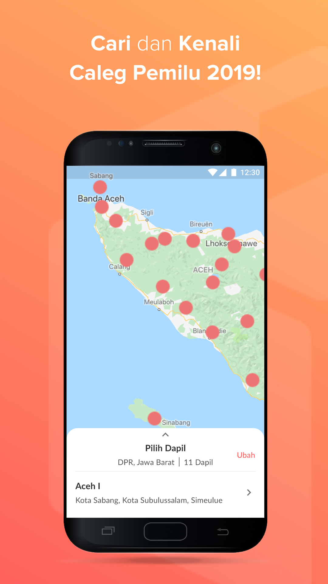 Pemilu Legislatif screenshot