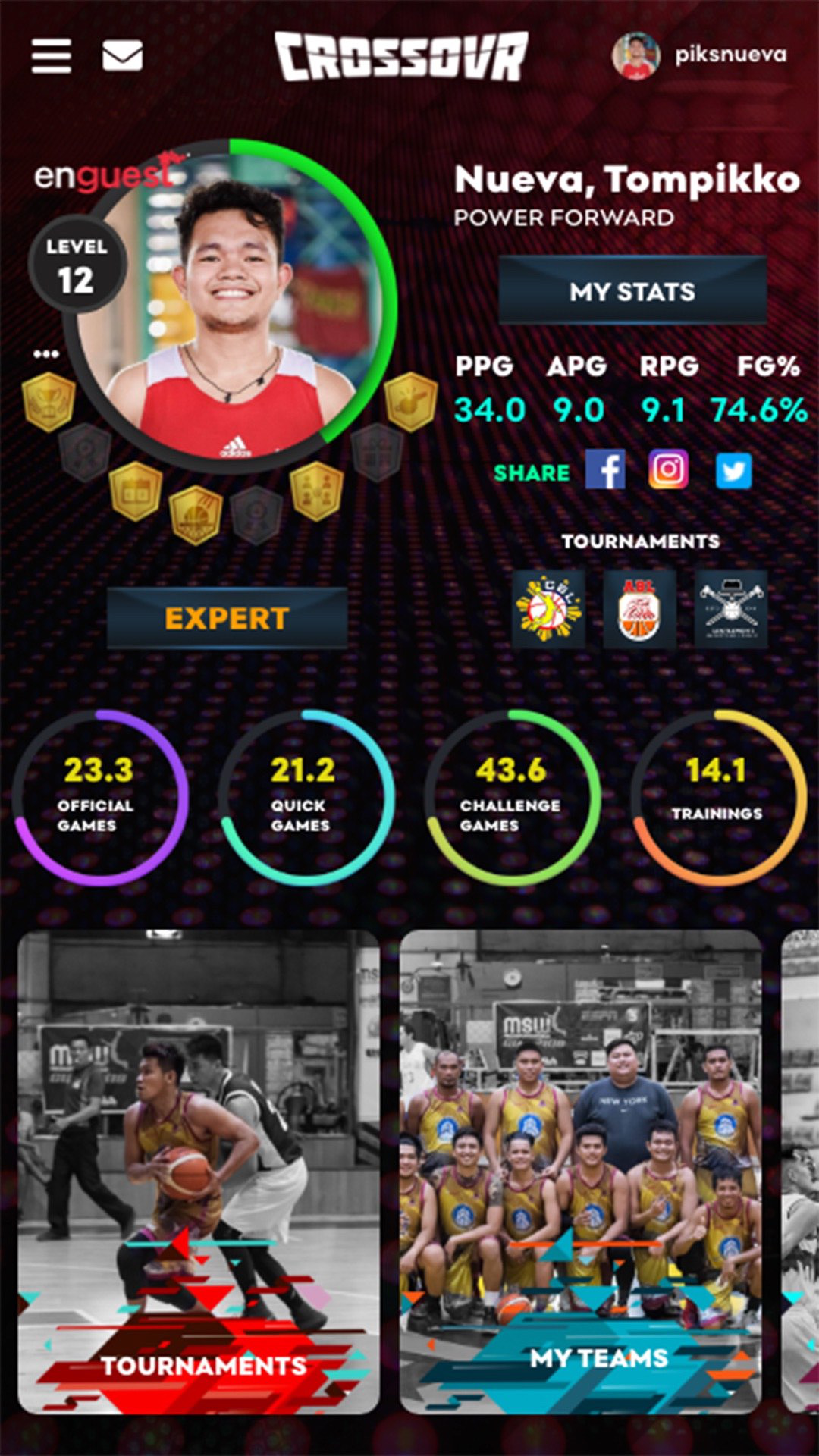 Crossovr screenshot