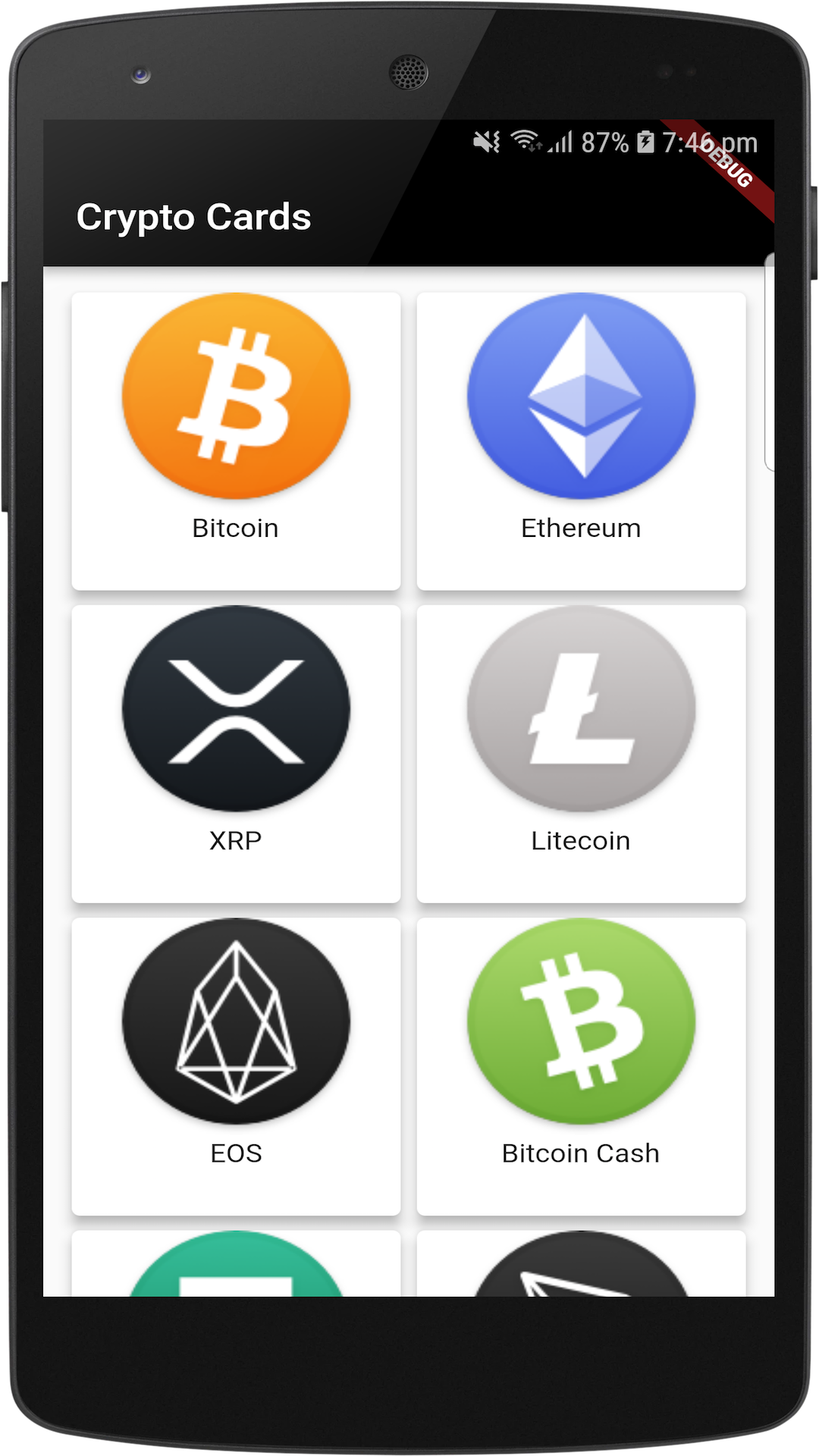 Crypto Cards screenshot