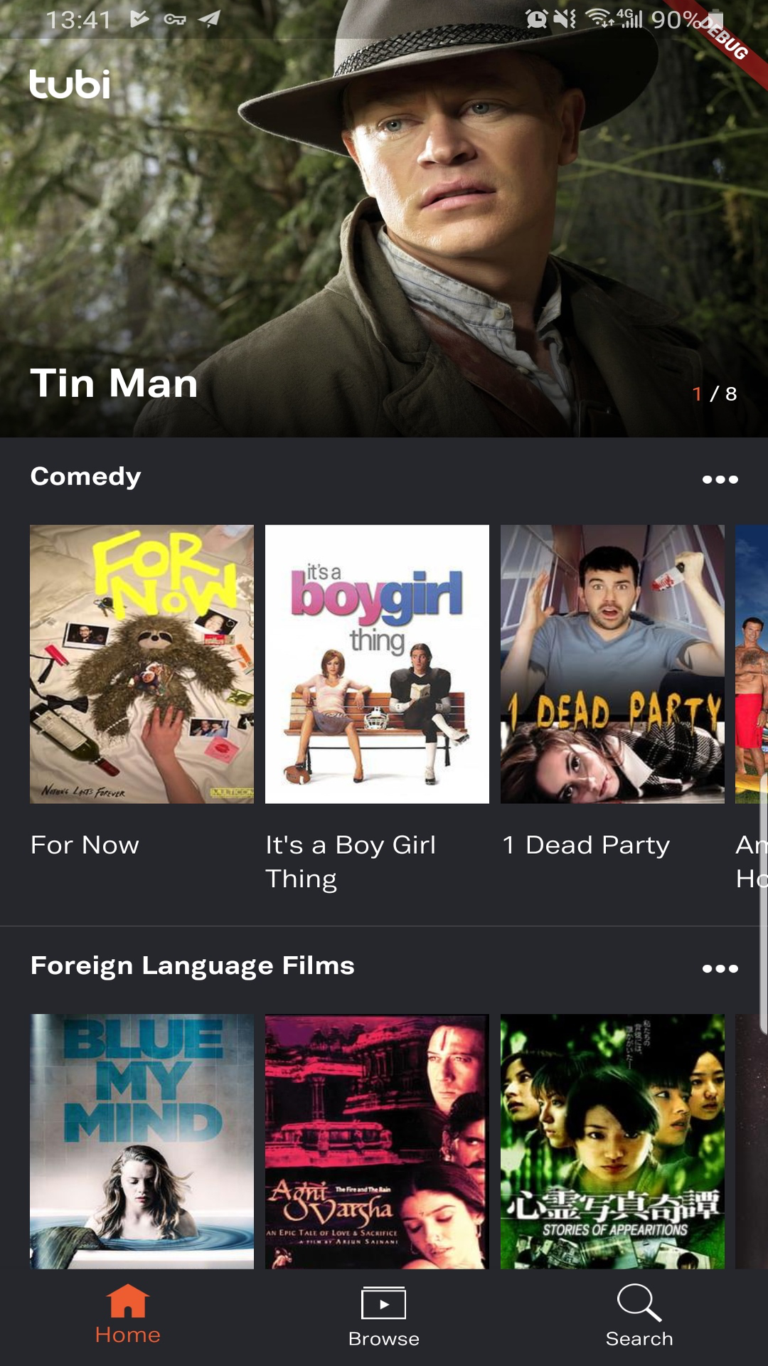 Tubi TV screenshot