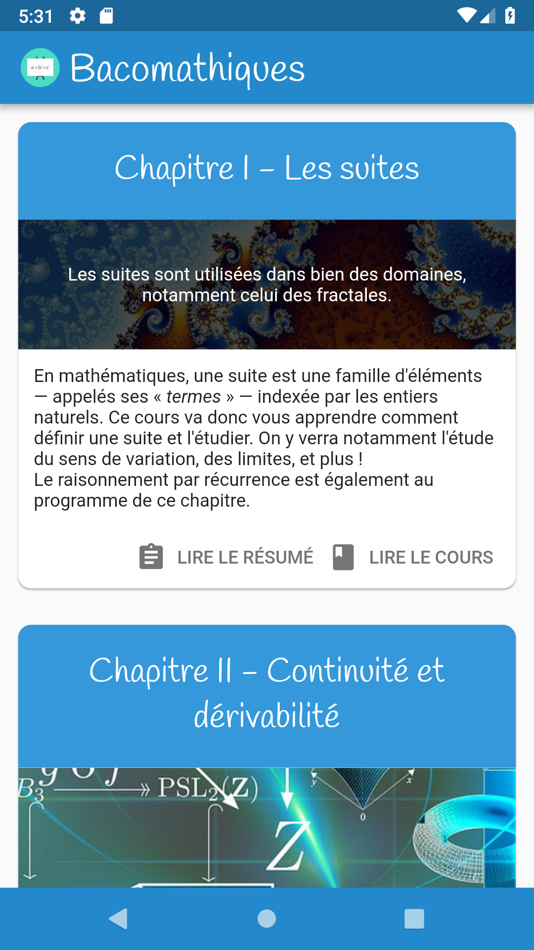 Bacomathiques screenshot