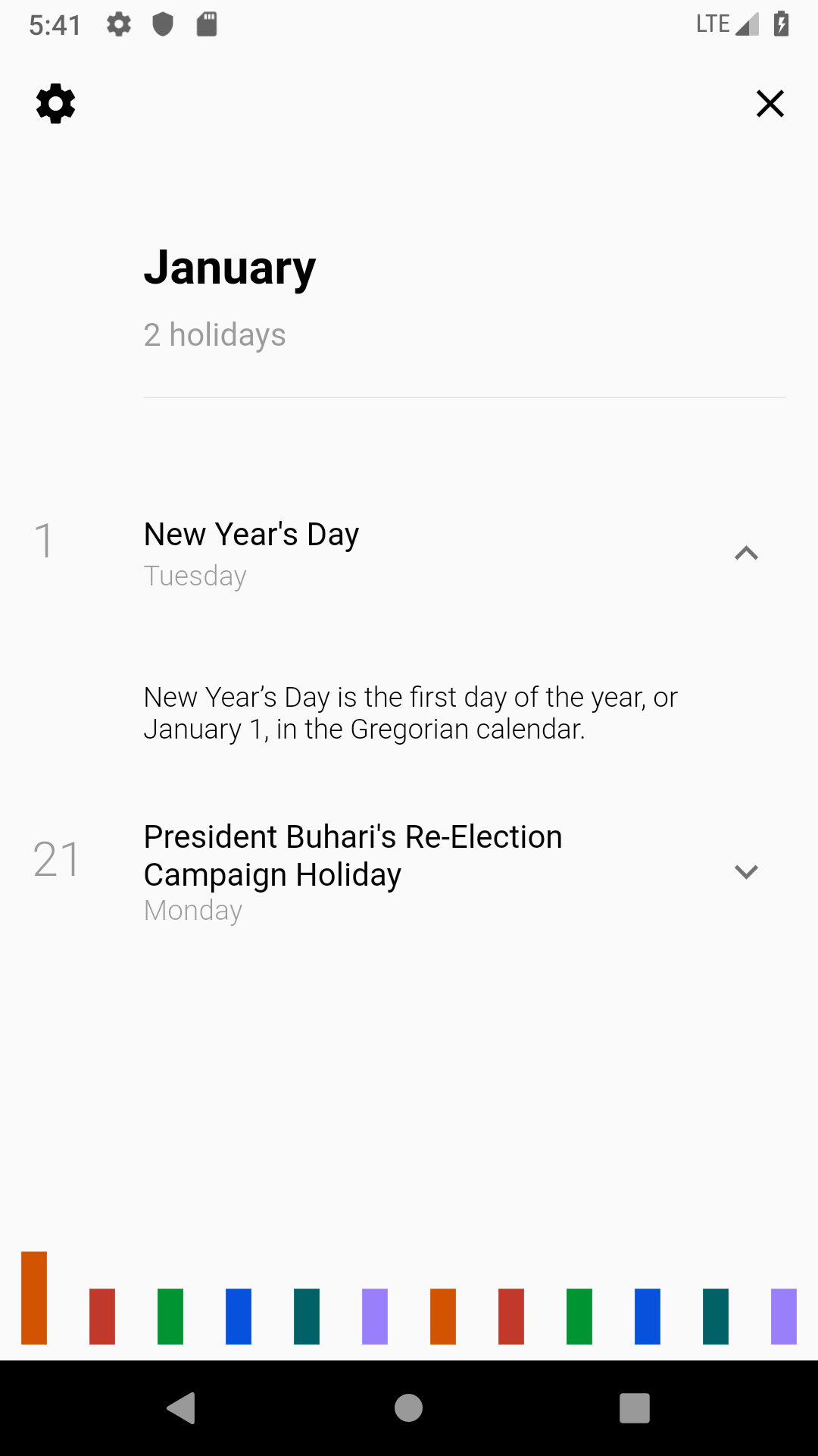World Holidays screenshot 3
