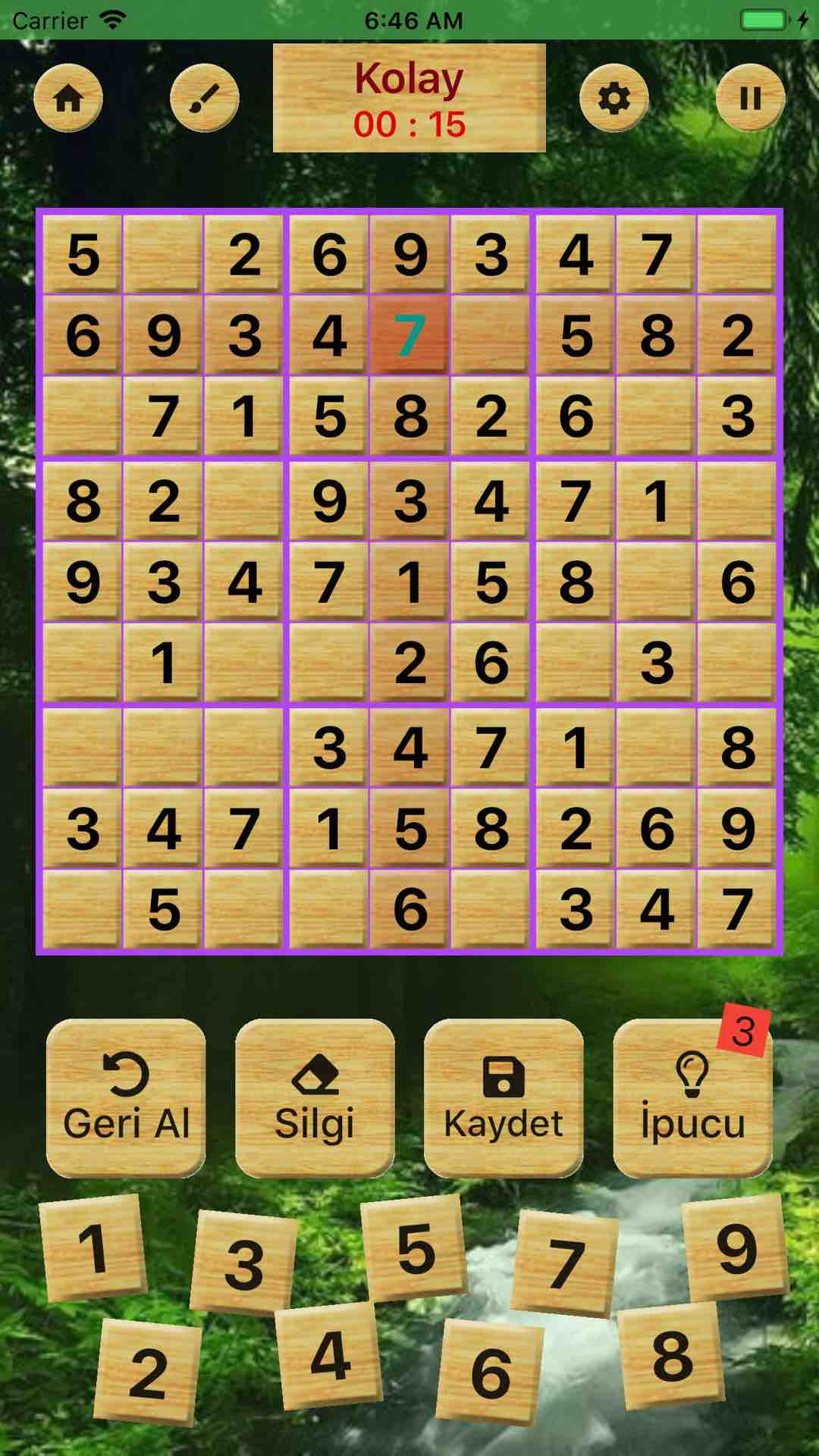 Sudoku - Şifa Bulmaca screenshot