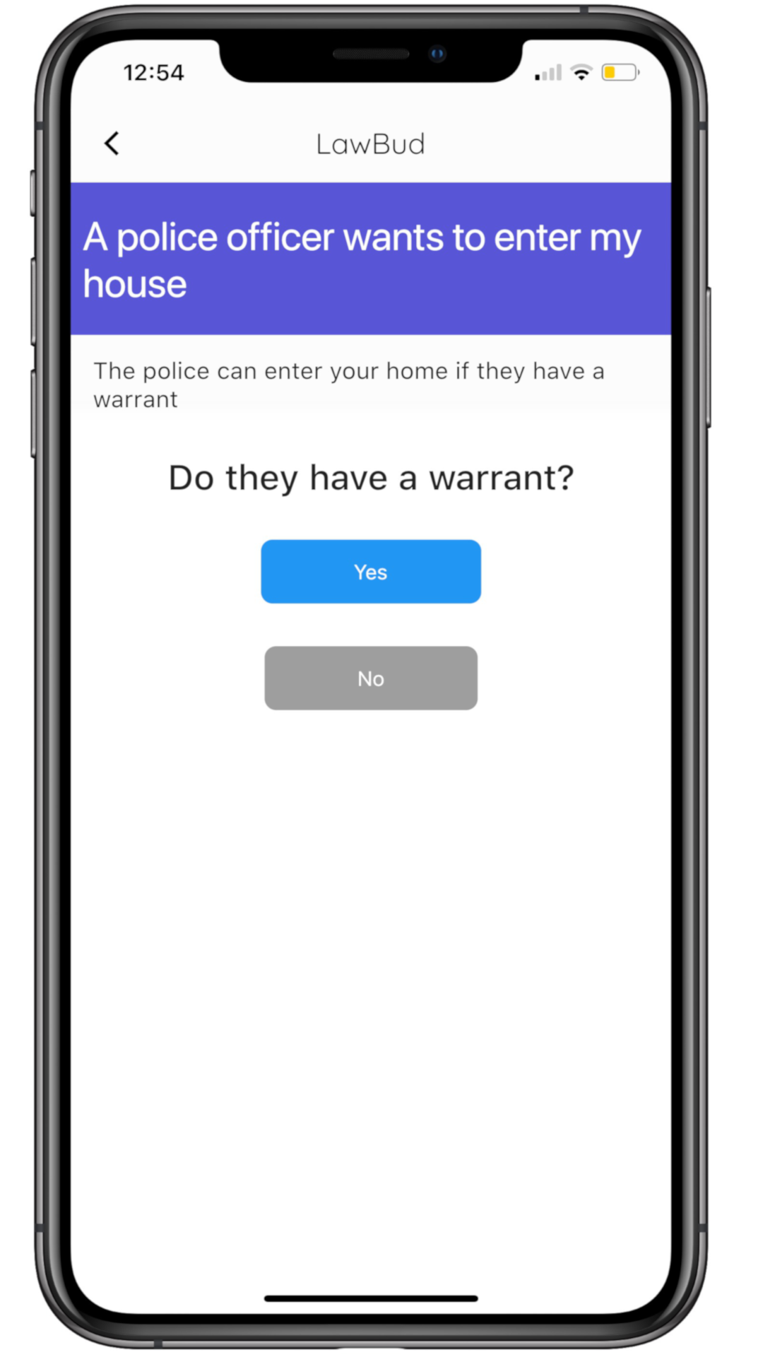 LawBud screenshot