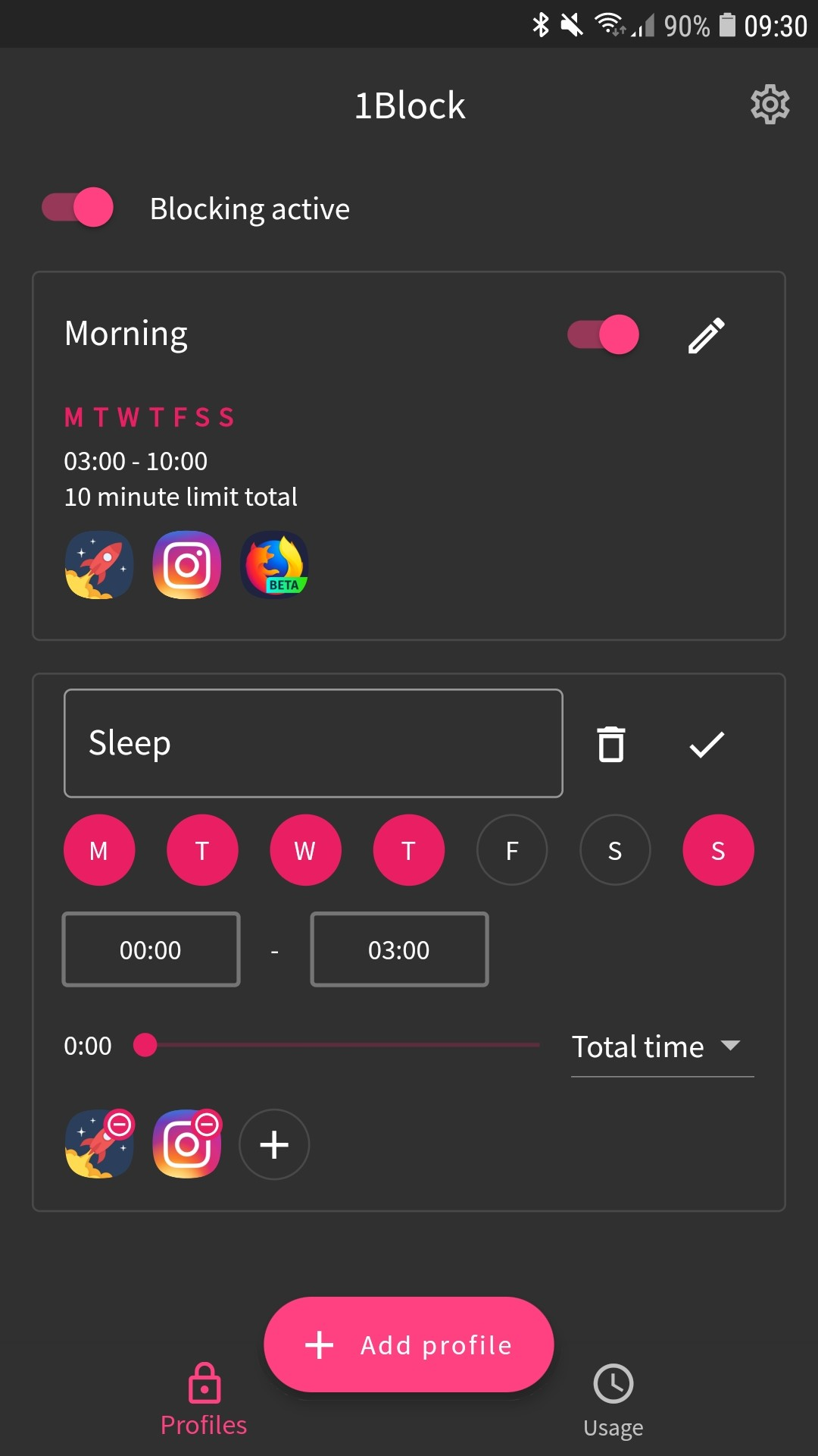 1Block screenshot