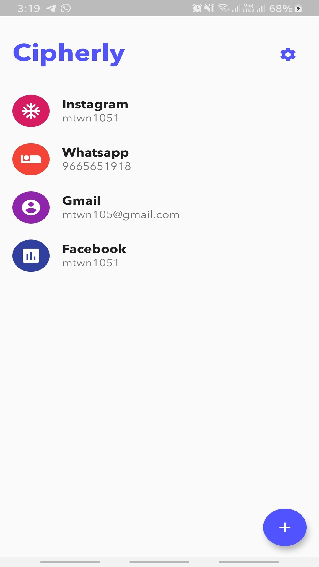 Cipherly screenshot 2