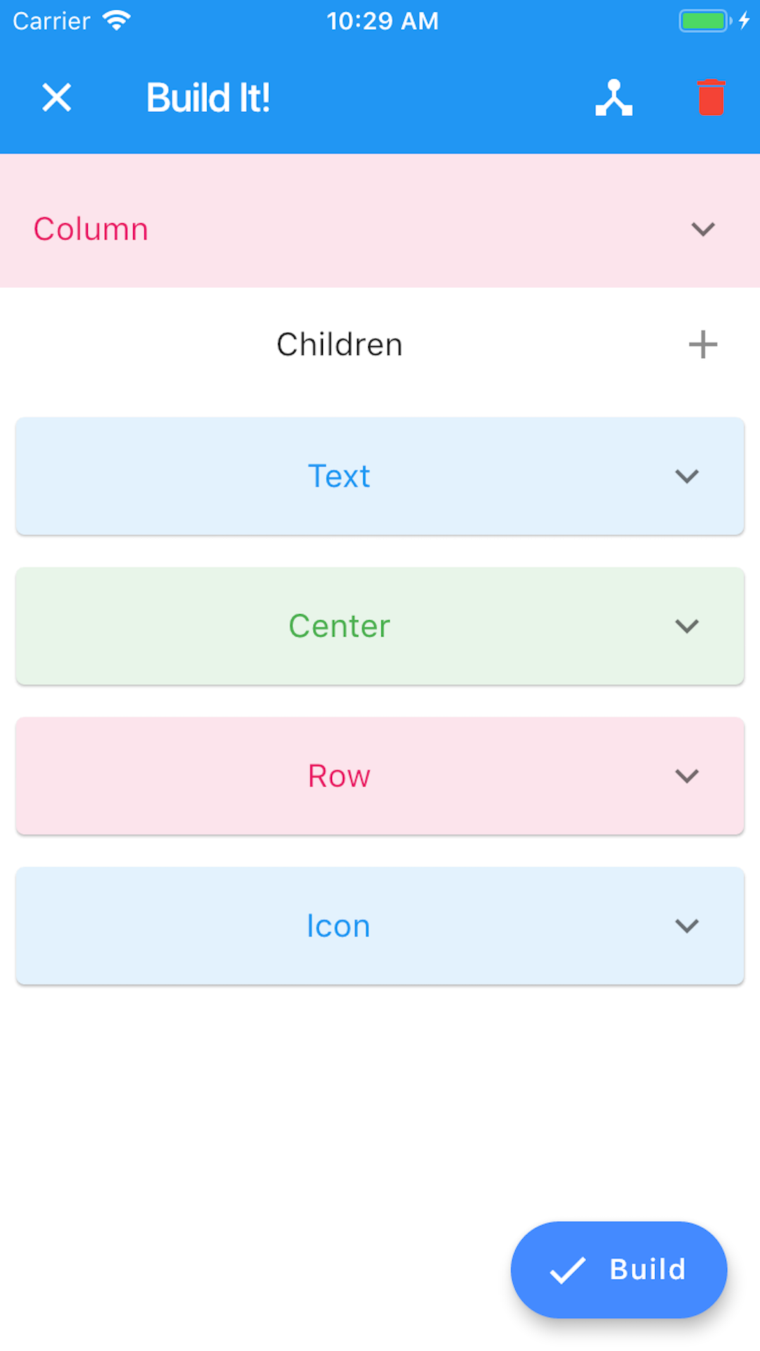MetaFlutter screenshot