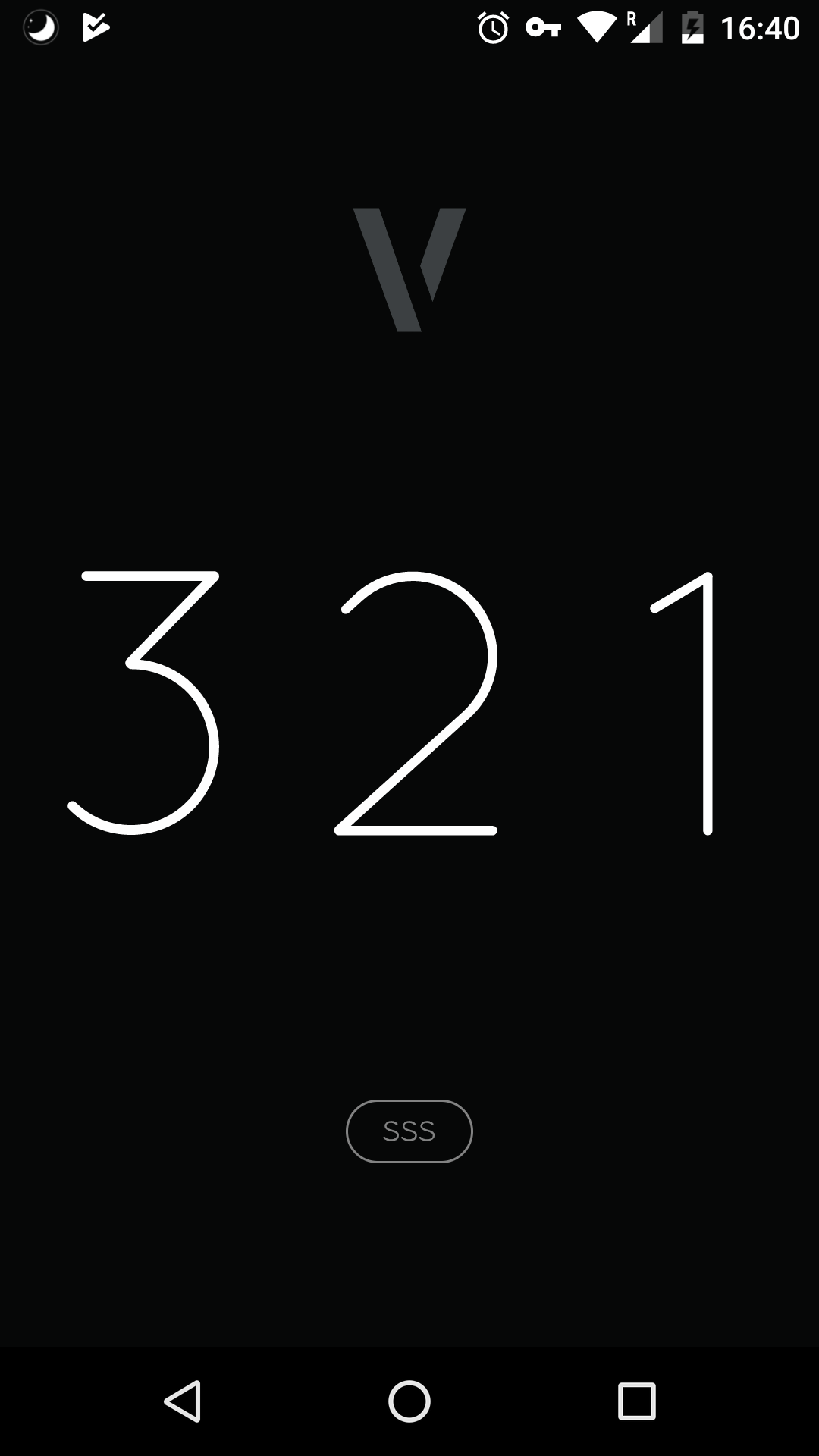 Vidlik - Timer with handwritten input screenshot