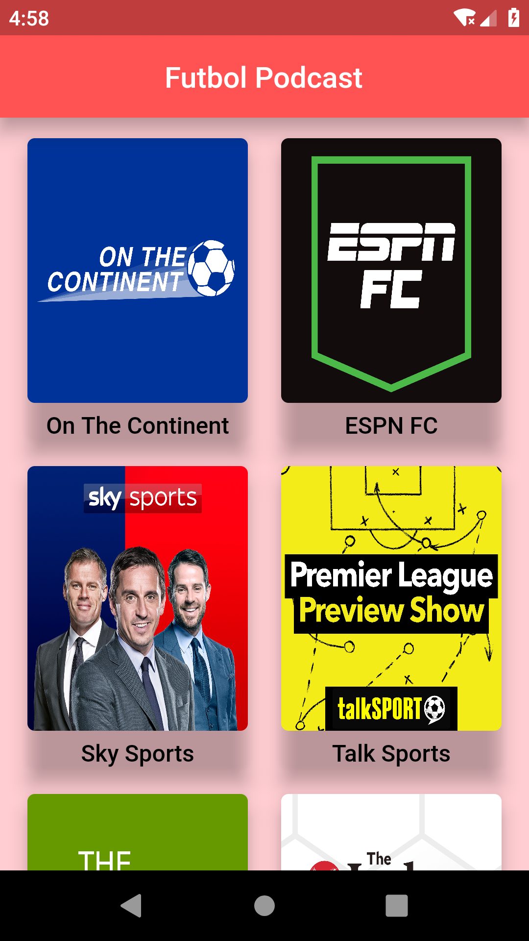 Futbol Podcast screenshot