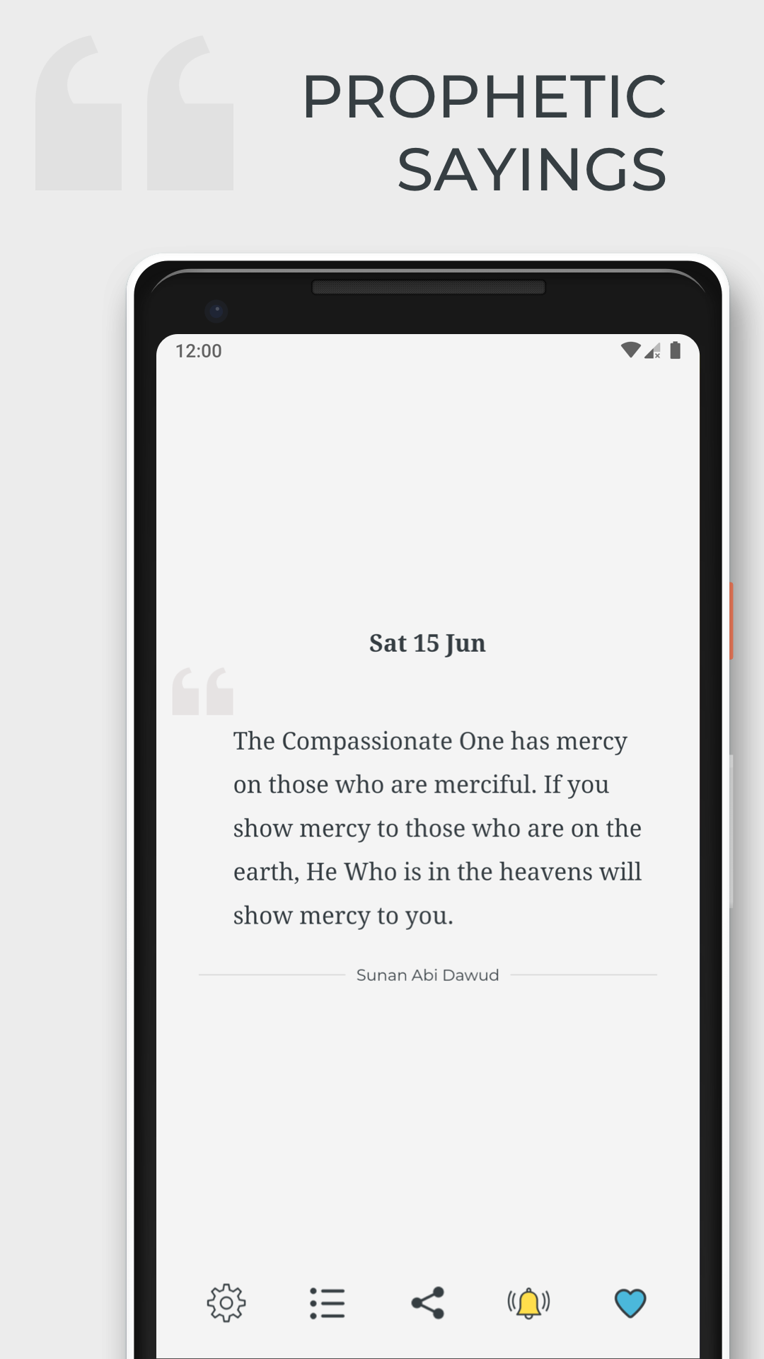 Prophetic Sayings screenshot
