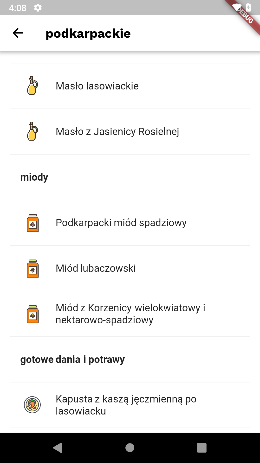 Regio Food screenshot