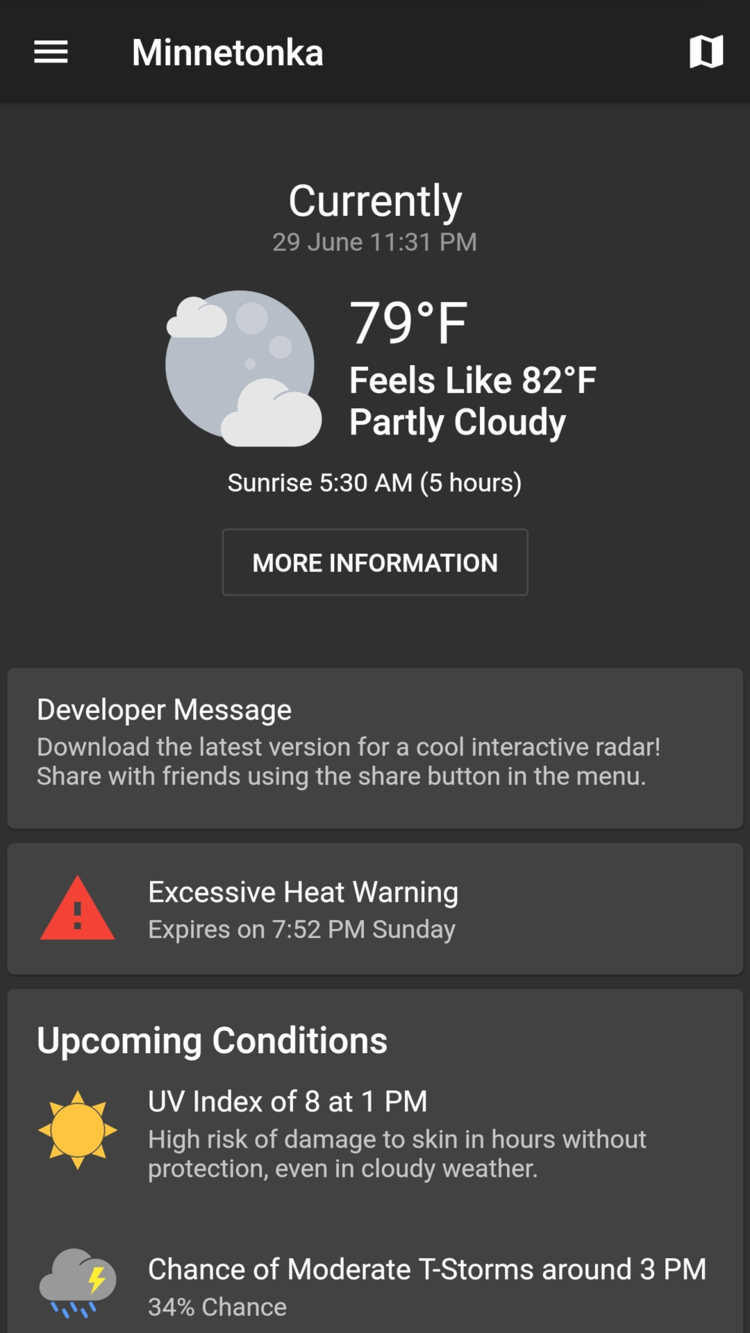 Shadow Weather (Beta) screenshot