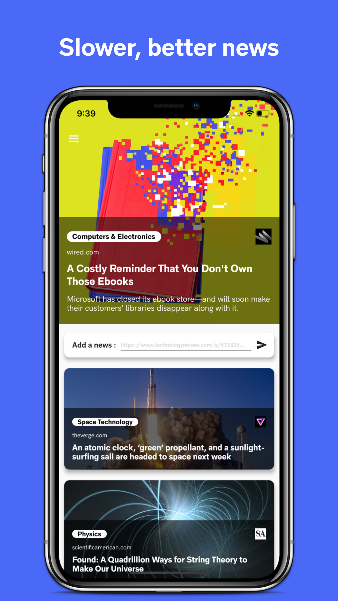 Draft - Community-Driven News screenshot
