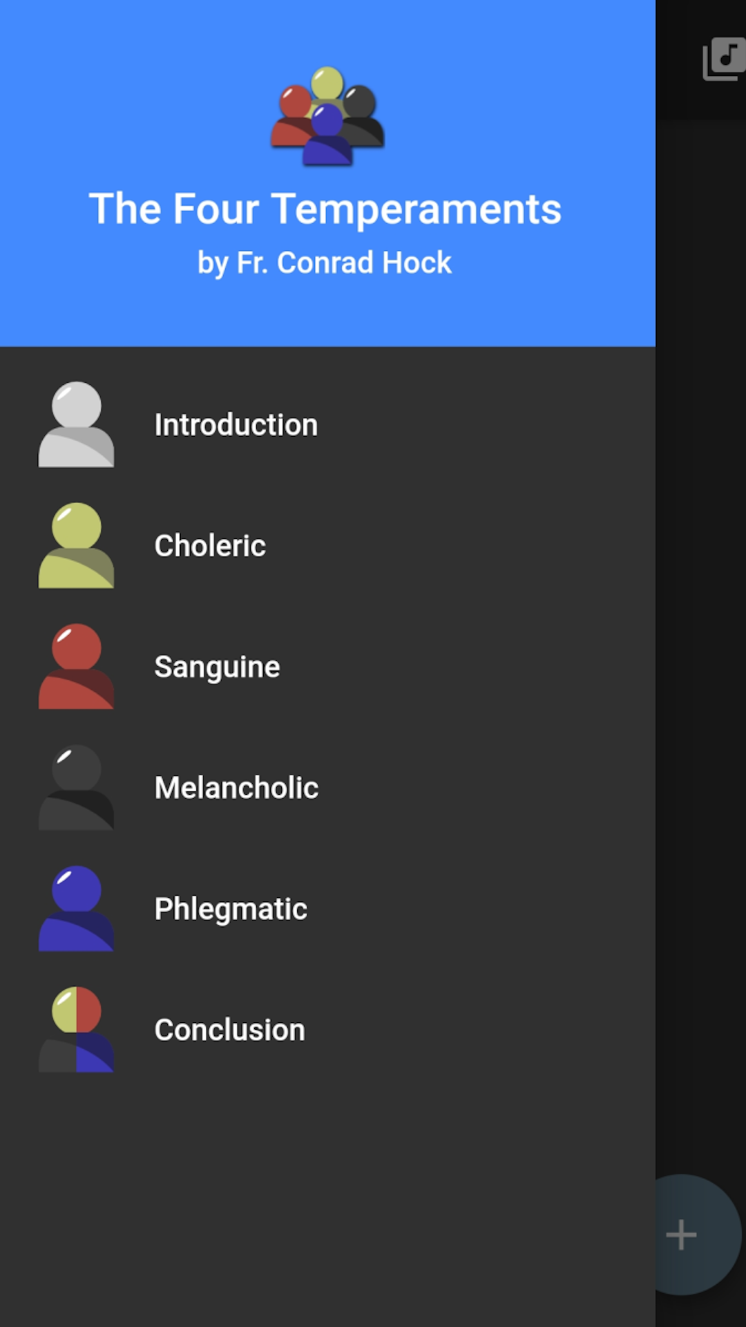 Temperaments screenshot